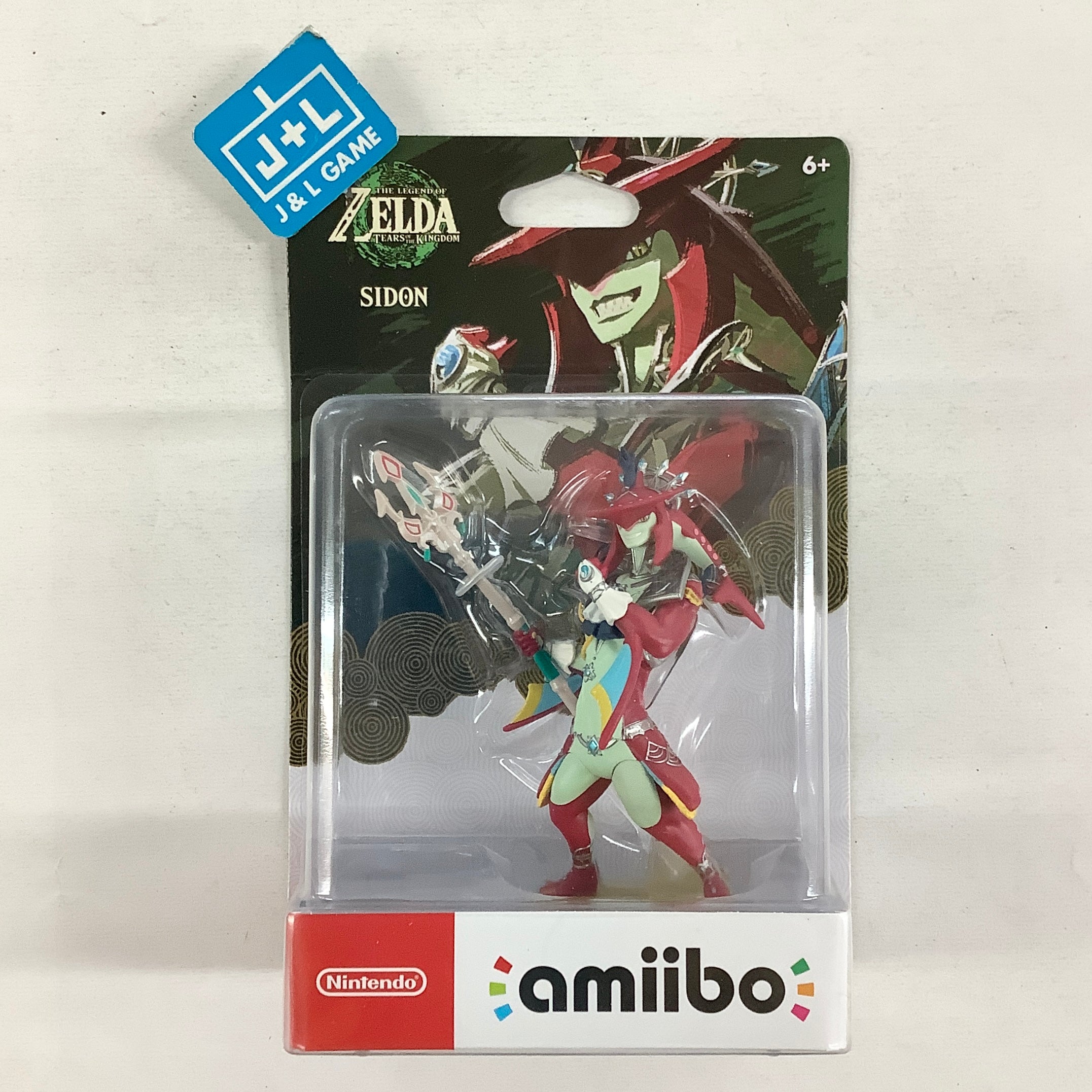 Sidon (The Legend of Zelda: Tears of the Kingdom) - Nintendo Switch Amiibo Amiibo Nintendo