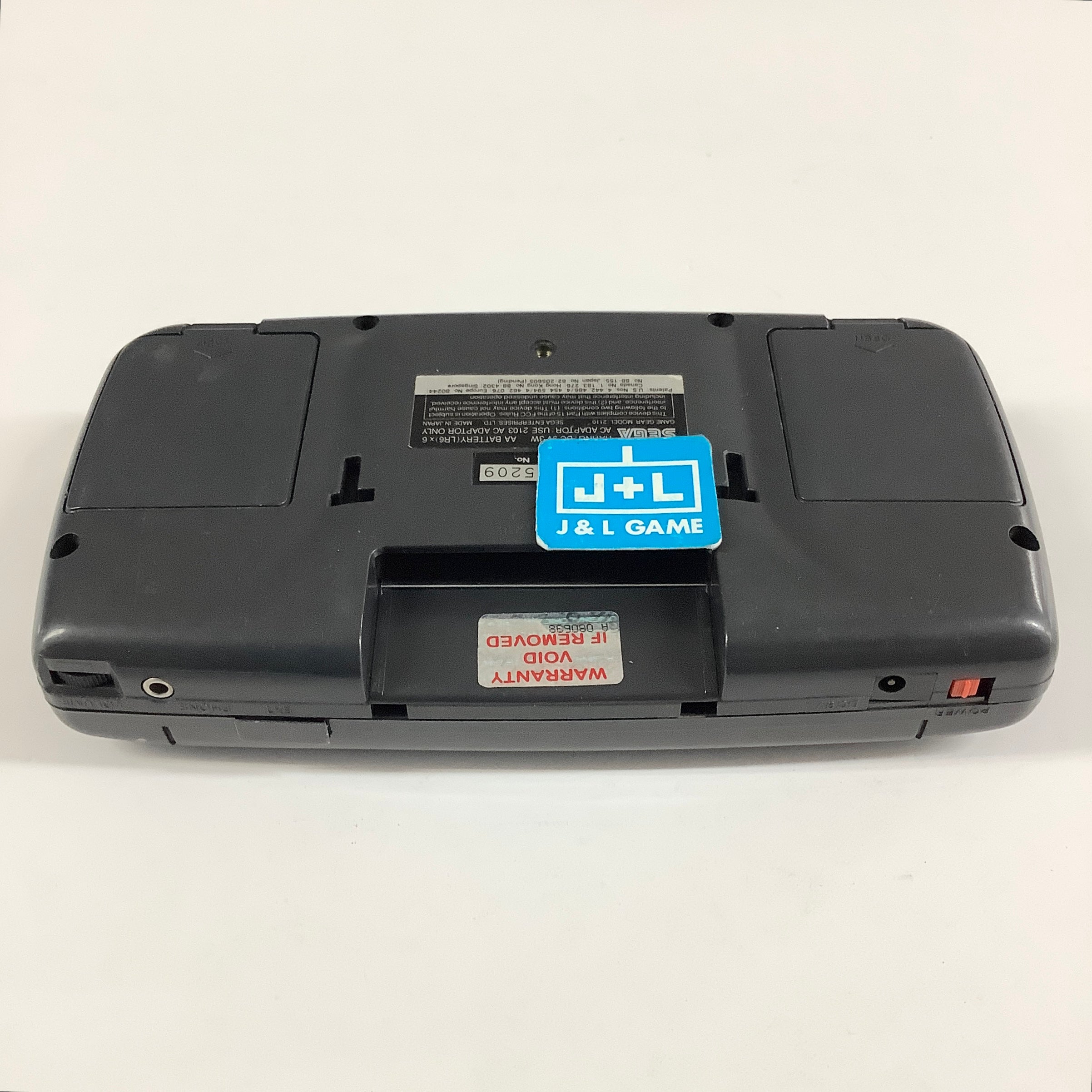 Sega Game Gear Portable Video Game System (Black) - (SGG) SEGA