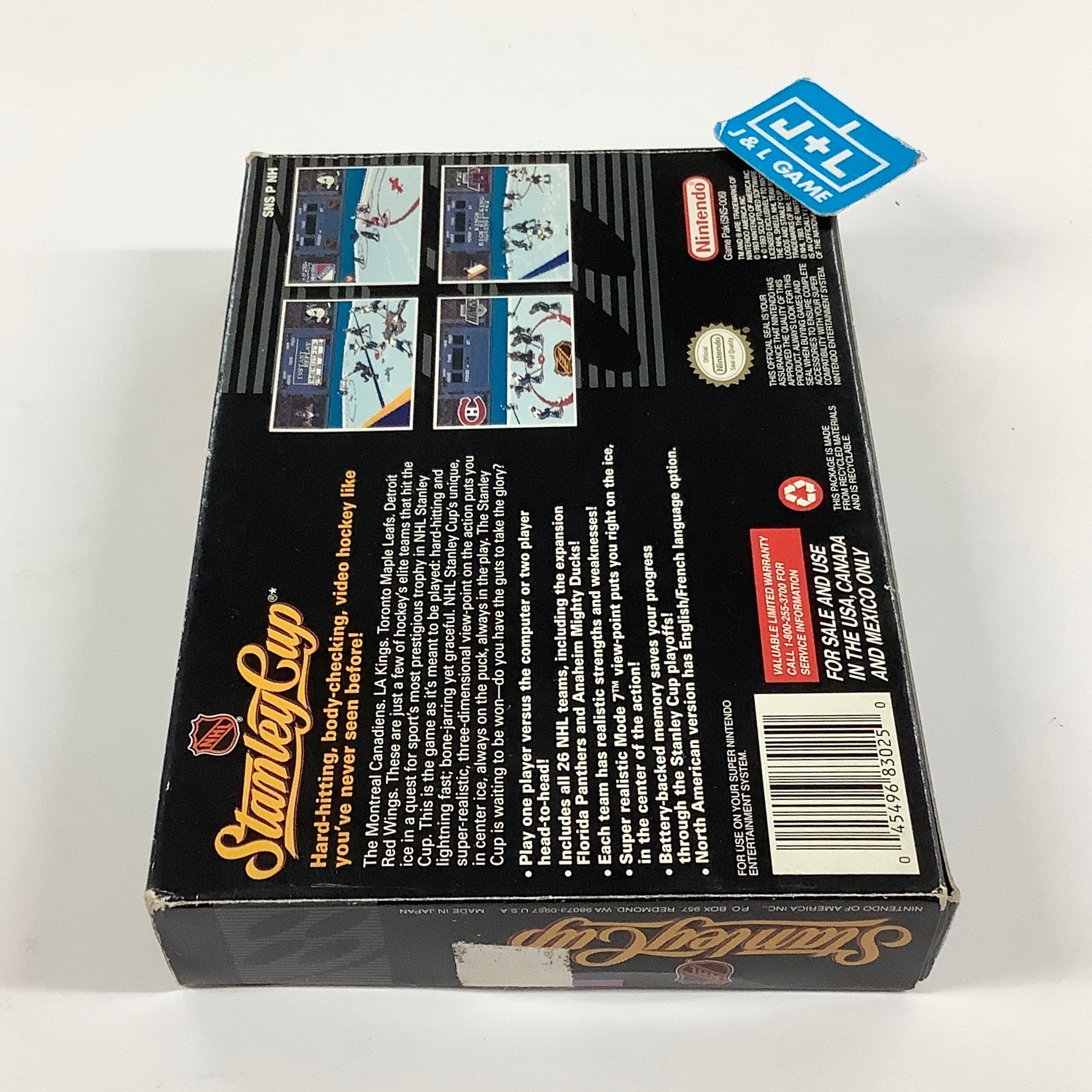NHL Stanley Cup - (SNES) Super Nintendo [Pre-Owned] Video Games Nintendo