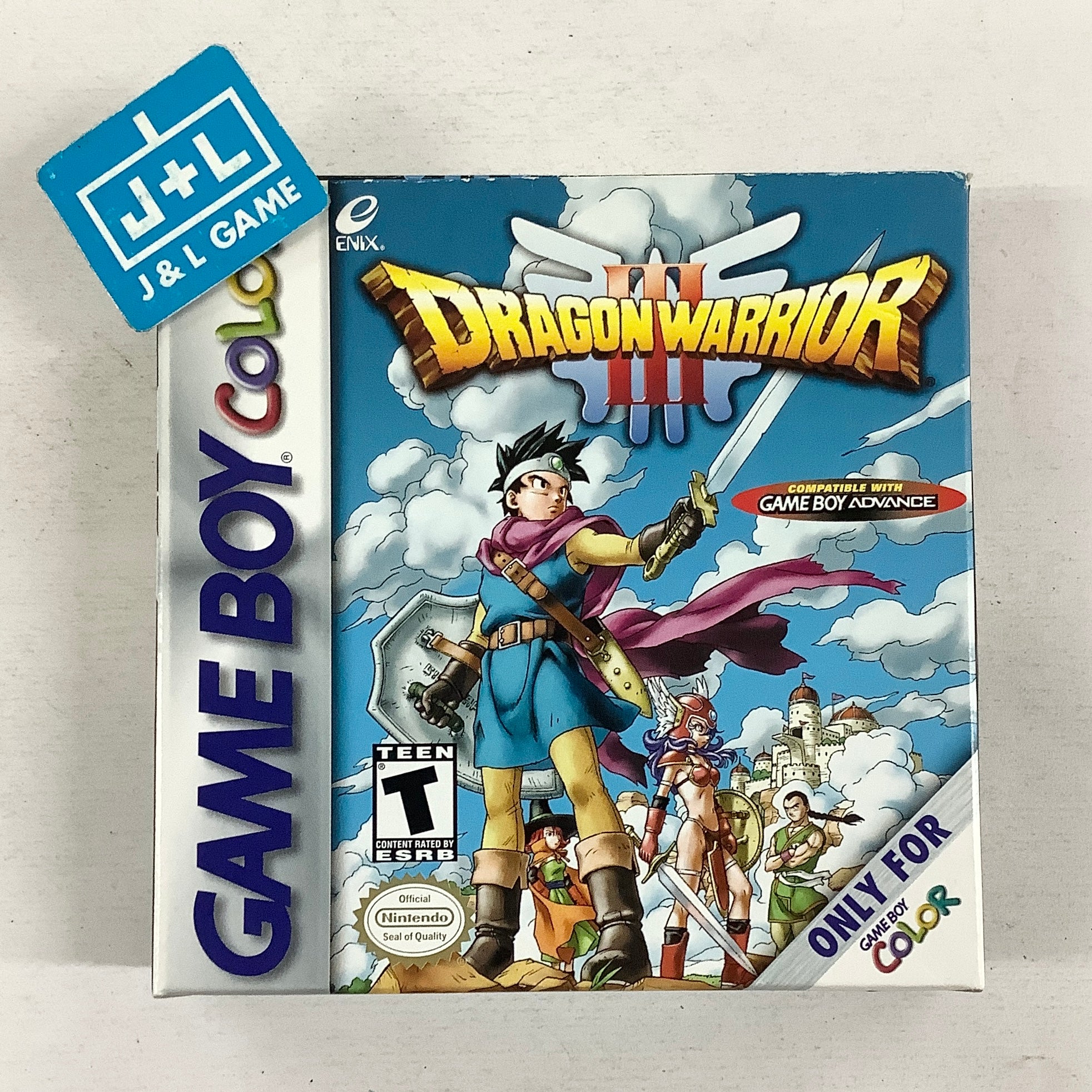 Dragon Warrior III - (GBC) Game Boy Color [Pre-Owned] Video Games Enix Corporation