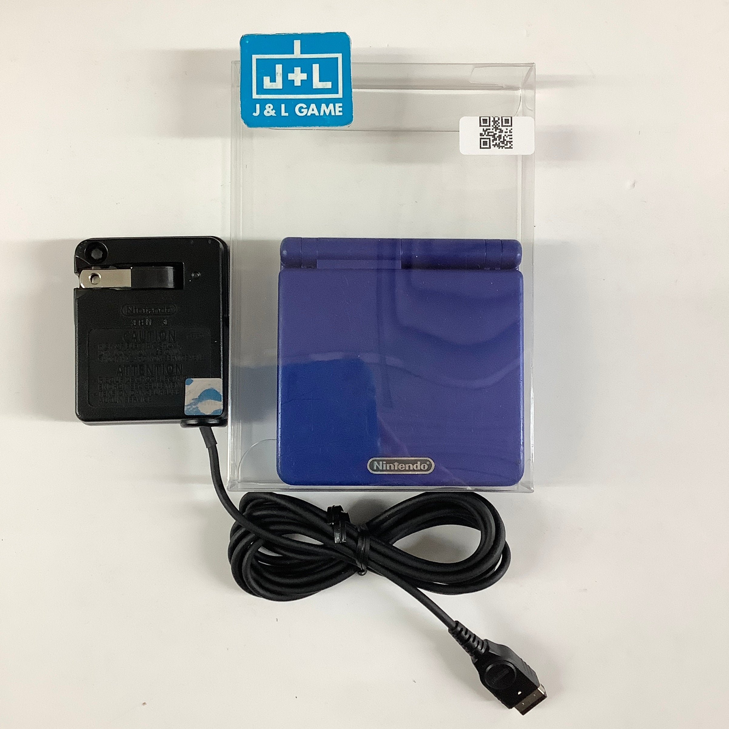 Nintendo Game Boy Advance SP Console AGS-001 (Cobalt Blue) - (GBA) Game Boy Advance SP [Pre-Owned]