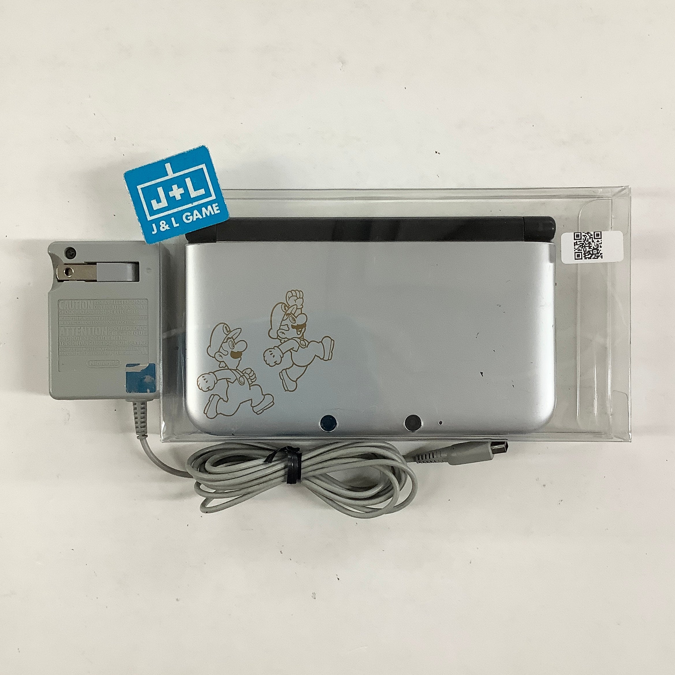 Nintendo 3DS XL Console (Mario & Luigi Silver) - Nintendo 3DS [Pre-Owned] Consoles Nintendo