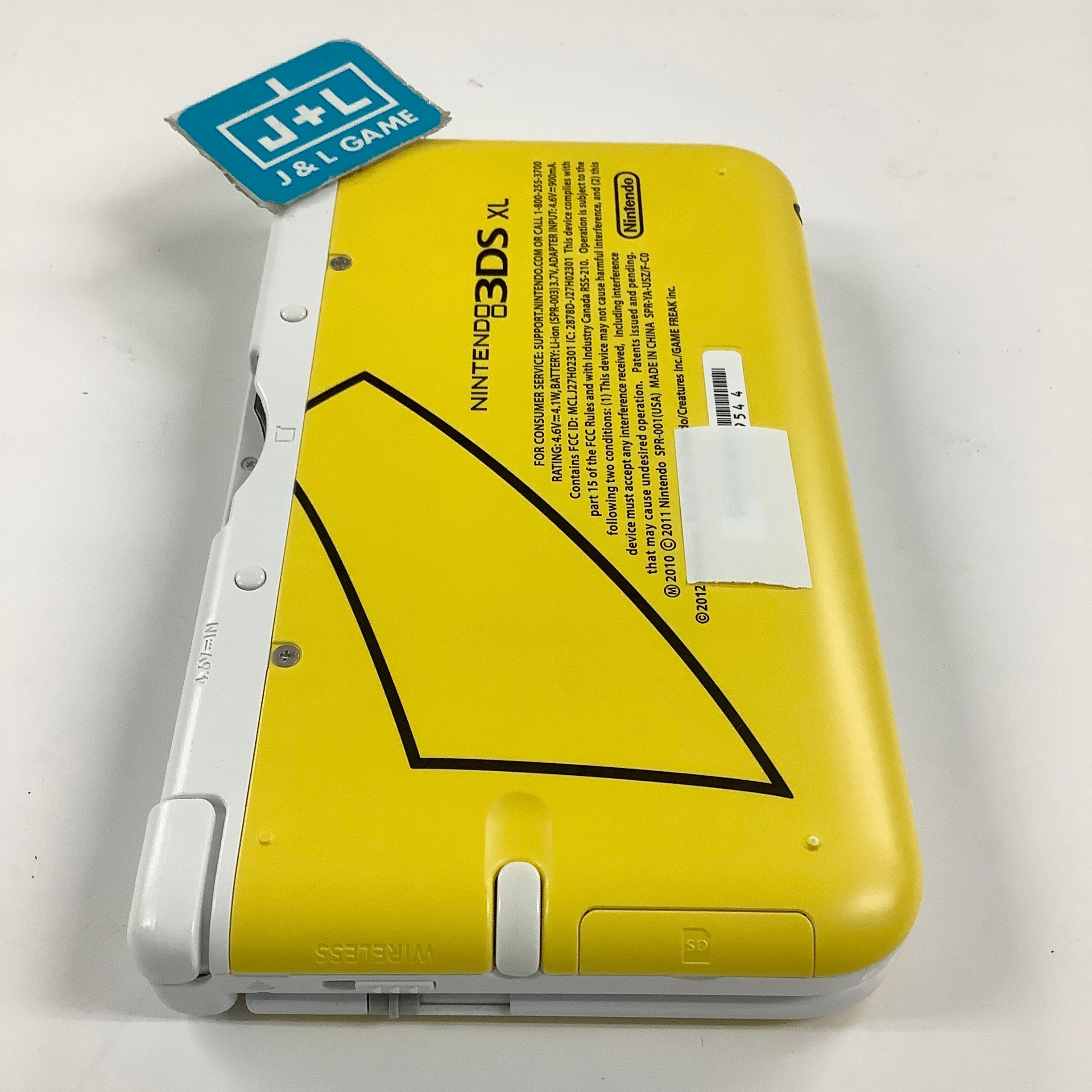 Nintendo 3DS XL Console (Yellow Pikachu Edition) - Nintendo 3DS [Pre-Owned] Consoles Nintendo