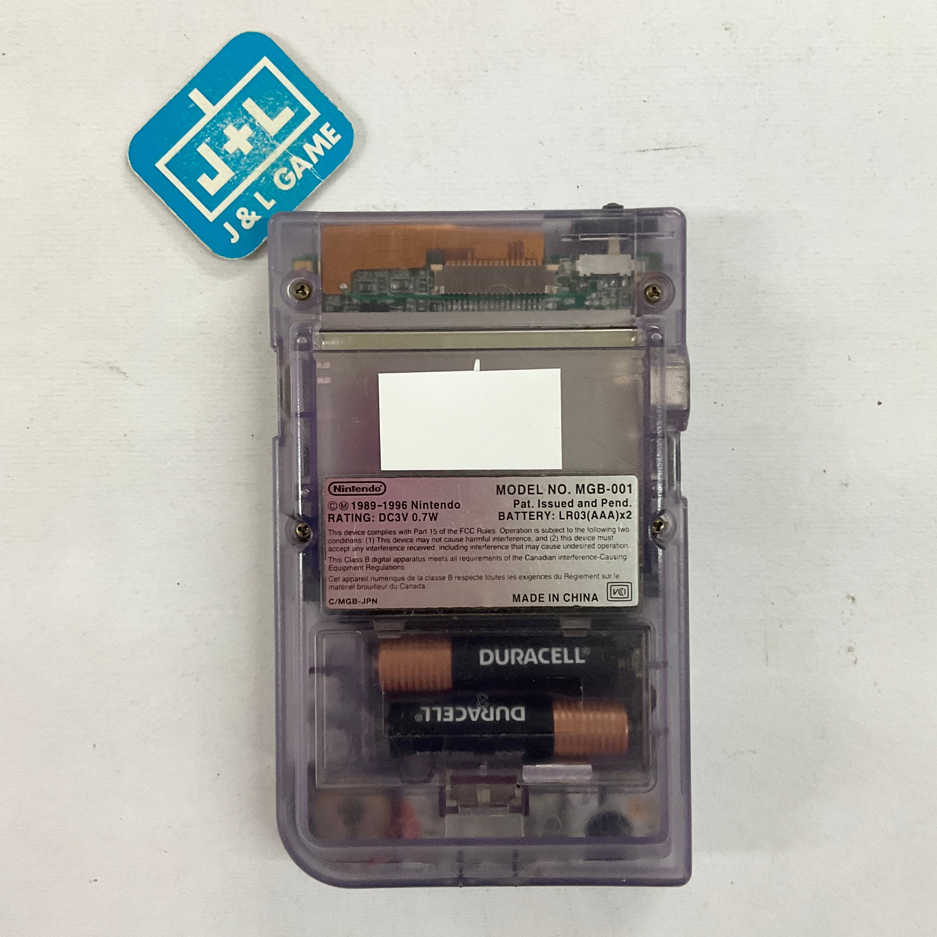 Nintendo Game Boy Pocket (Clear Purple with Backlight) - (GBP) Game Boy Pocket [Pre-Owned] Consoles Nintendo