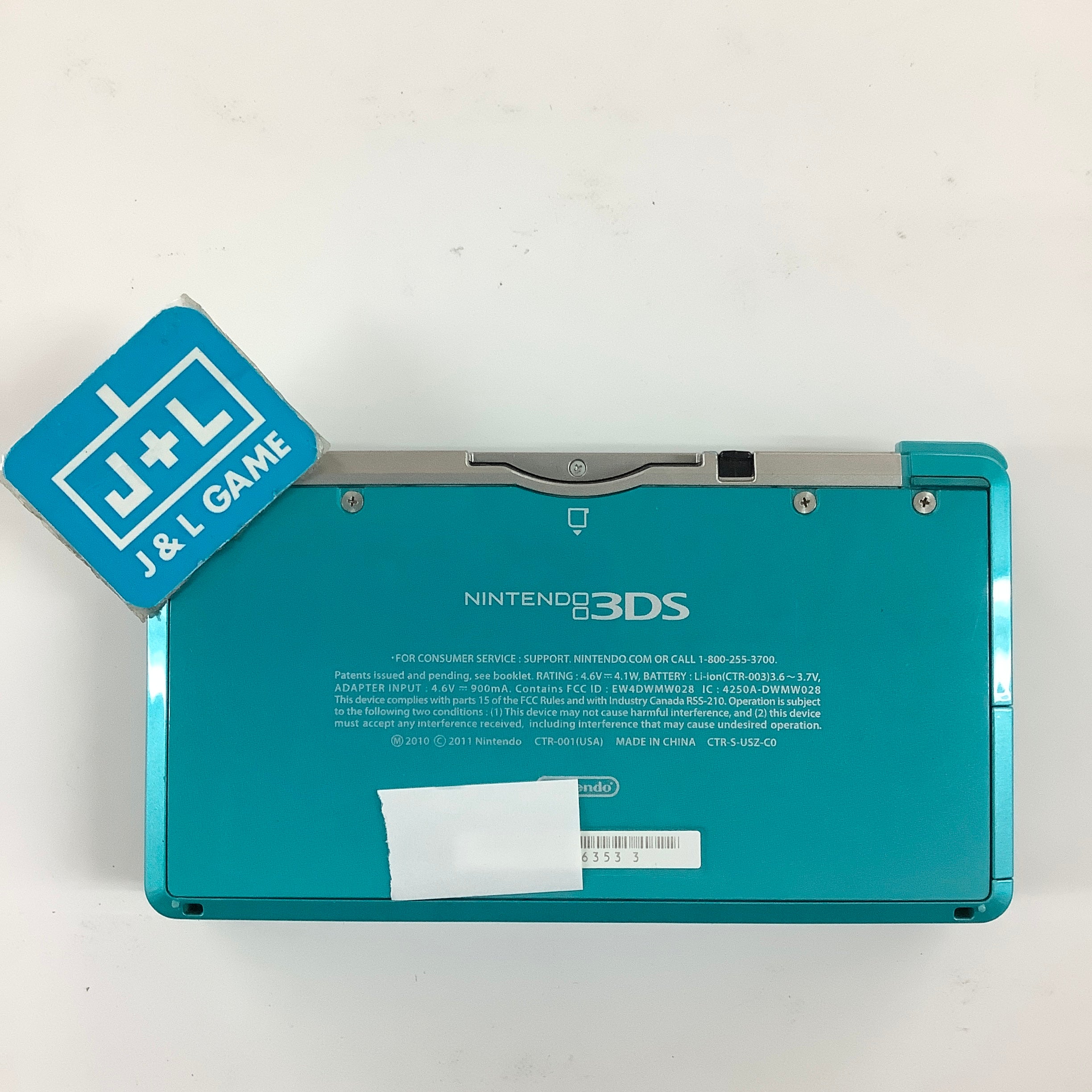Nintendo 3DS Console (Aqua Blue) - Nintendo 3DS [Pre-Owned] Consoles Nintendo