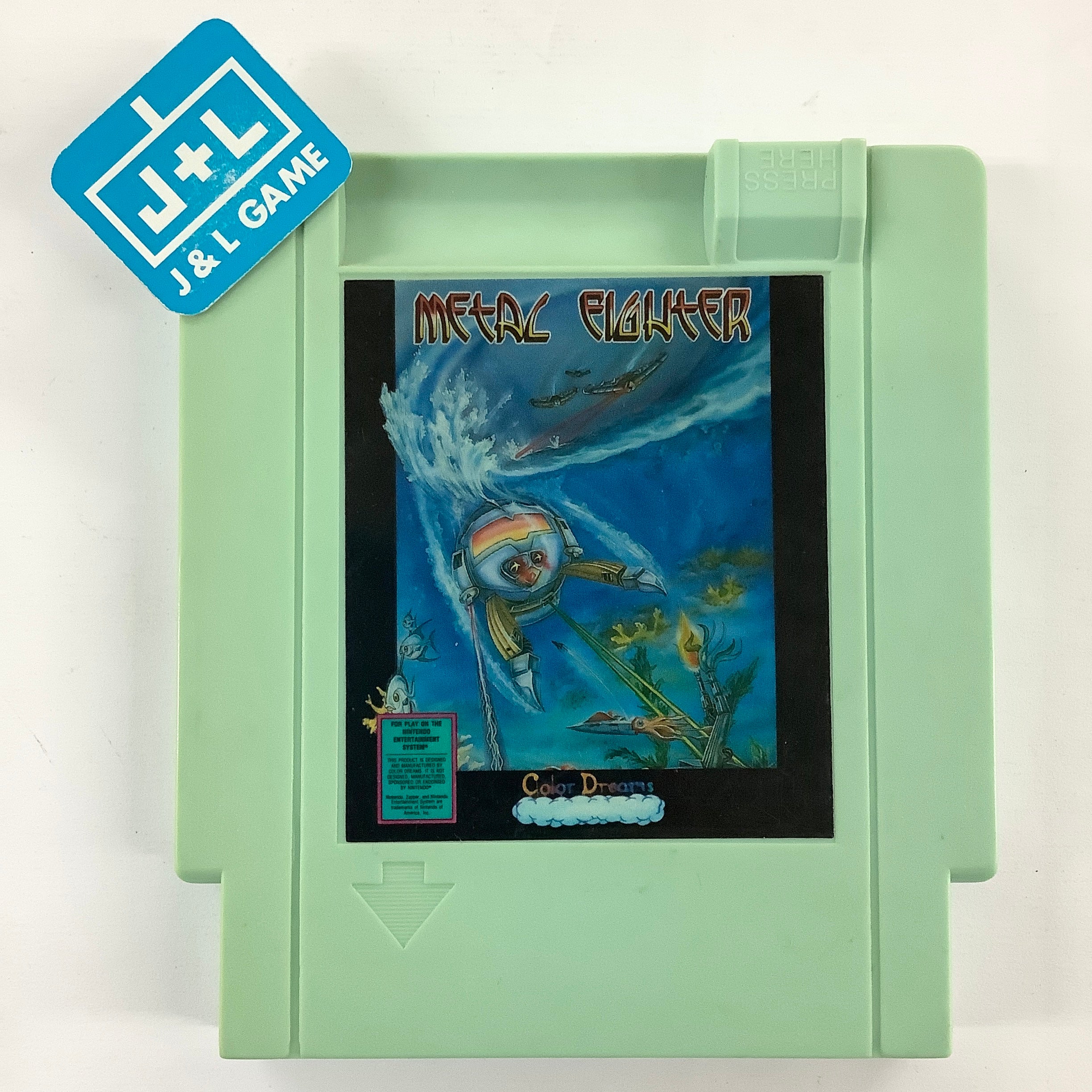 Metal Fighter - (NES) Nintendo Entertainment System [Pre-Owned] Video Games Color Dreams   