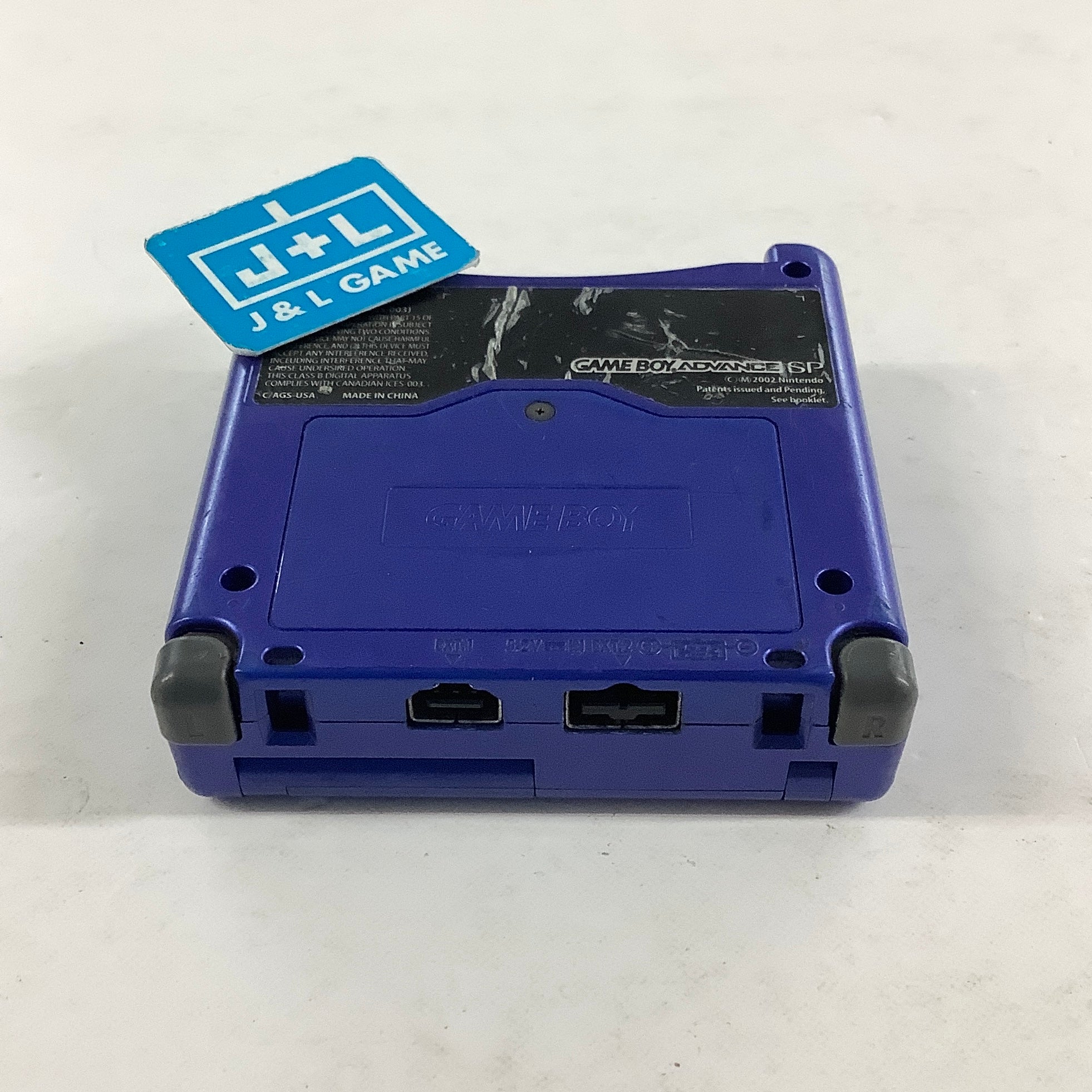 Nintendo Game Boy Advance SP Console AGS-001 (Cobalt Blue) - (GBA) Game Boy Advance SP [Pre-Owned] CONSOLE Nintendo