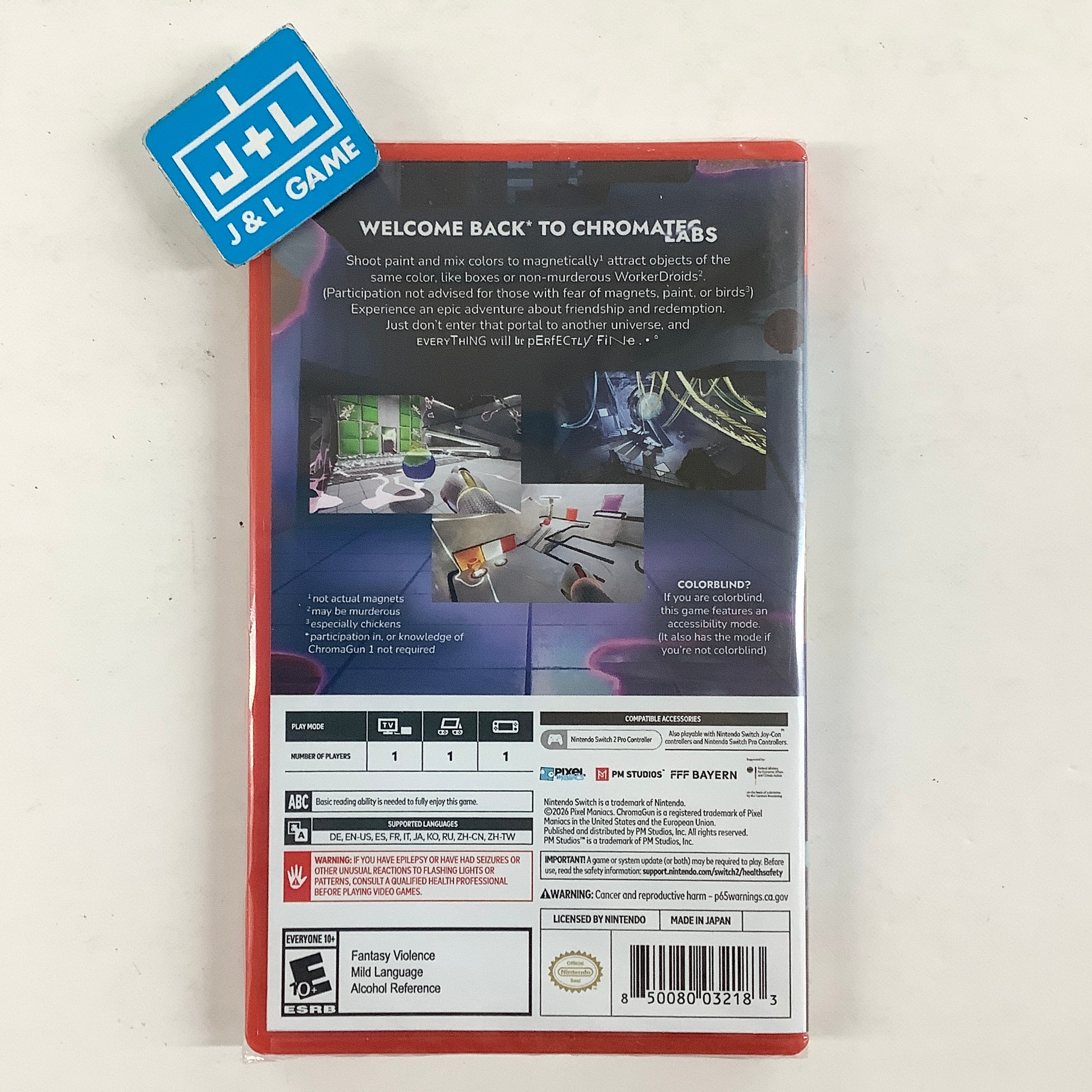ChromaGun 2: Dye Hard - (NS2) Nintendo Switch 2 Video Games PM Studios