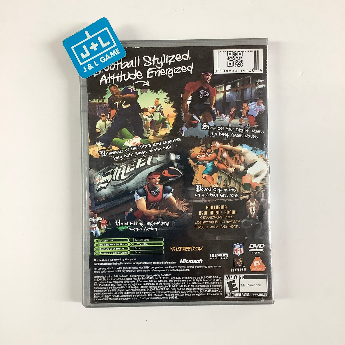 NFL Street (Platinum Hits) - (XB) Xbox [Pre-Owned] Video Games EA Sports