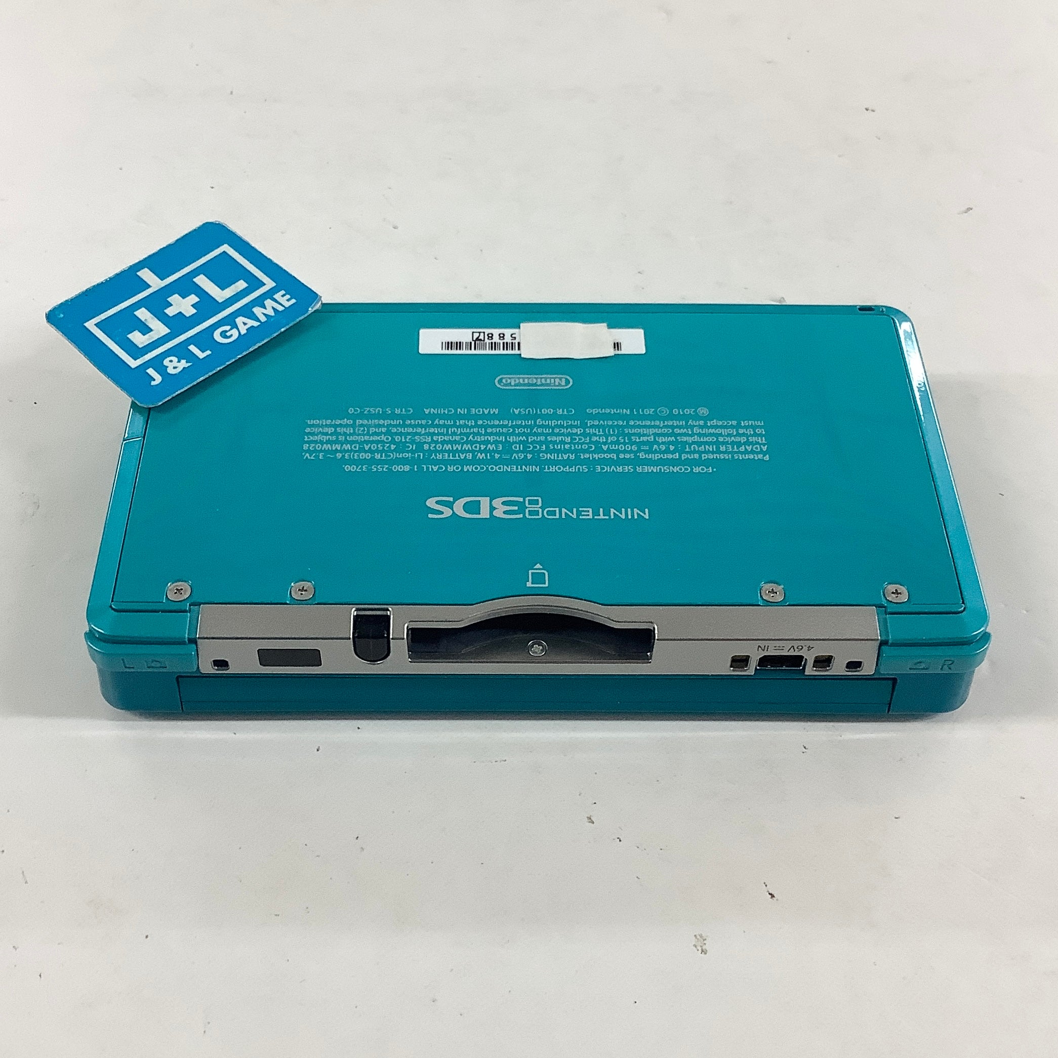 Nintendo 3DS Console (Aqua Blue) - Nintendo 3DS [Pre-Owned] Consoles Nintendo