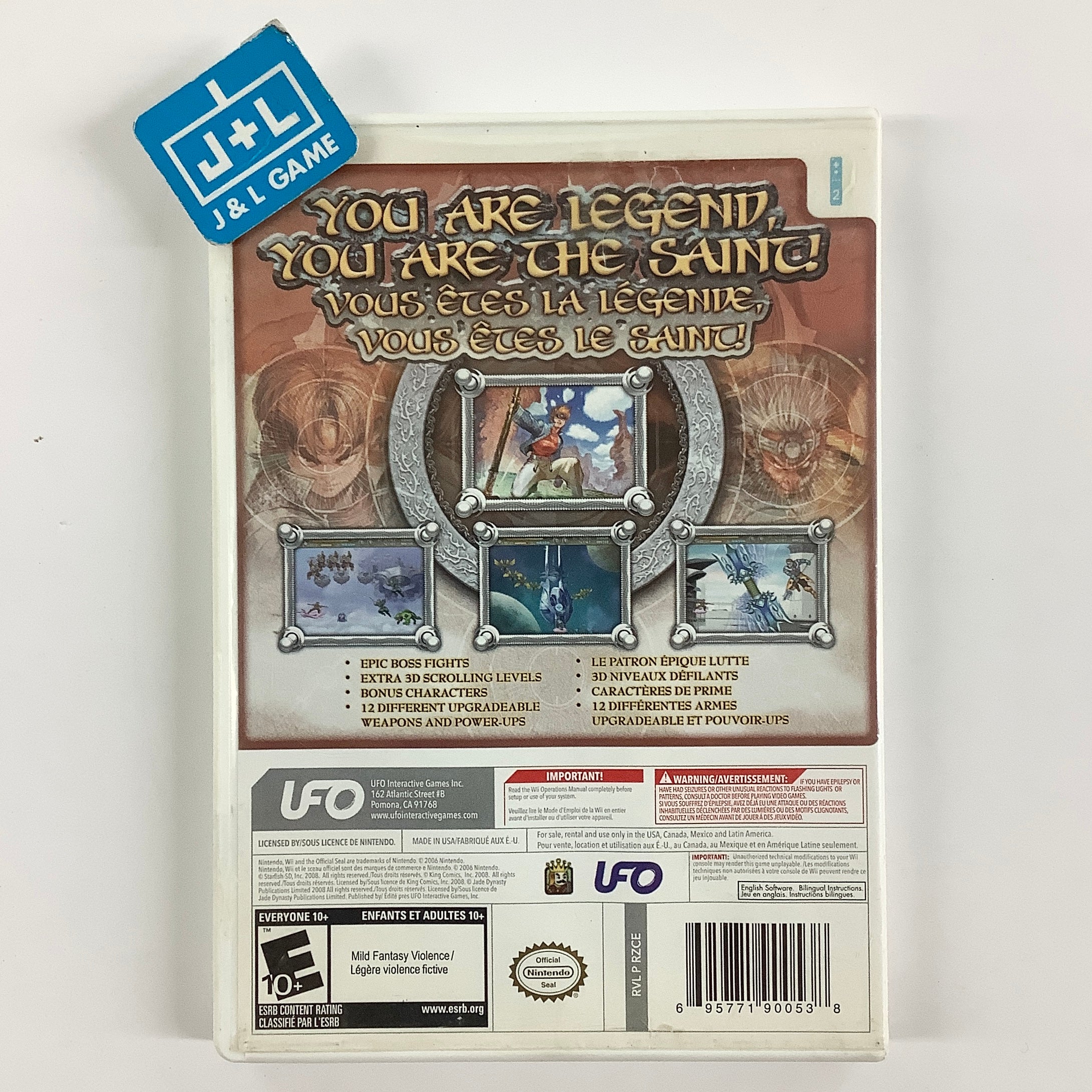 Saint - Nintendo Wii [Pre-Owned] Video Games Tommo