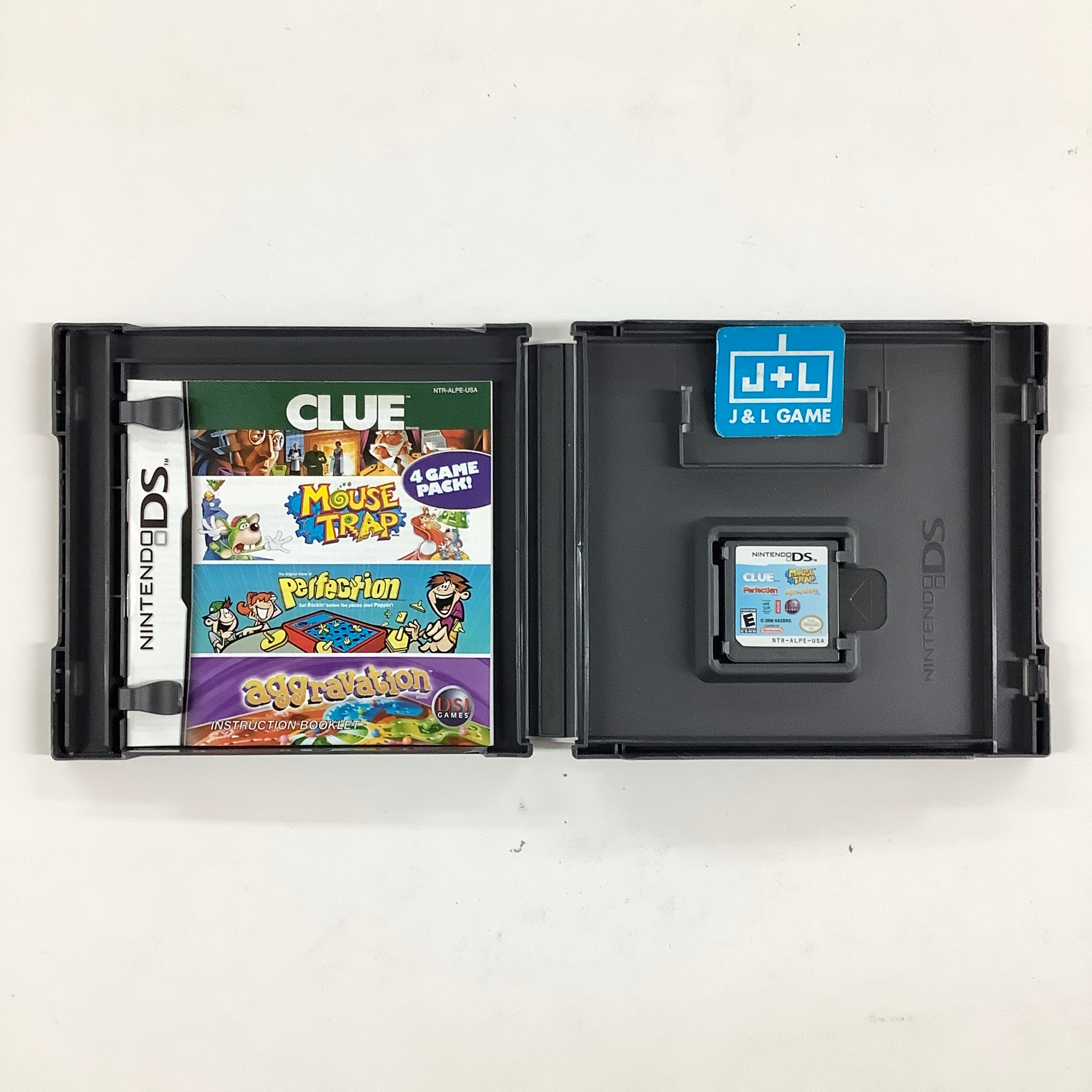 Clue / Mouse Trap / Perfection / Aggravation - (NDS) Nintendo DS [Pre-Owned] Video Games DSI Games