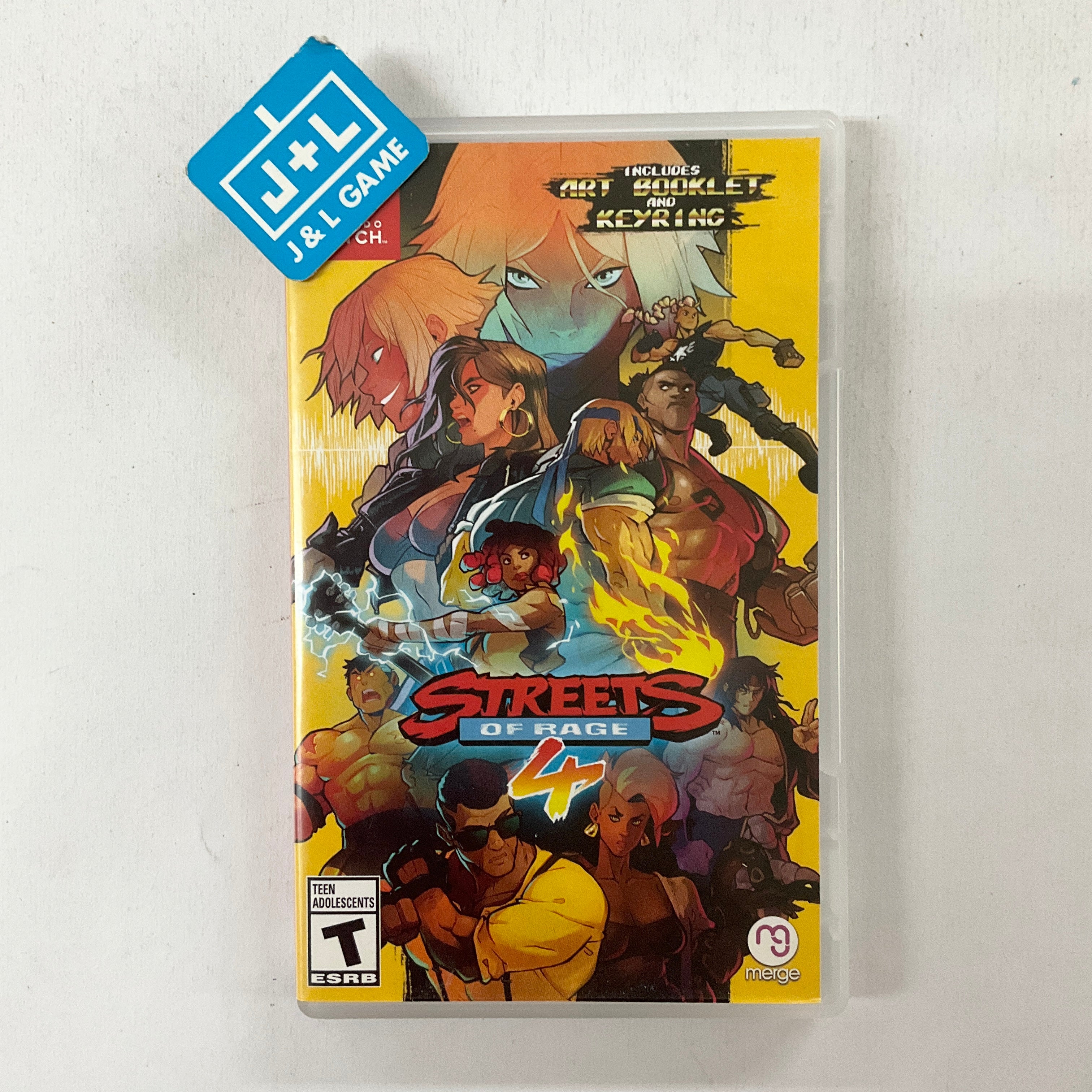 Streets of Rage 4 - (NSW) Nintendo Switch [Pre-Owned] Video Games Merge Games