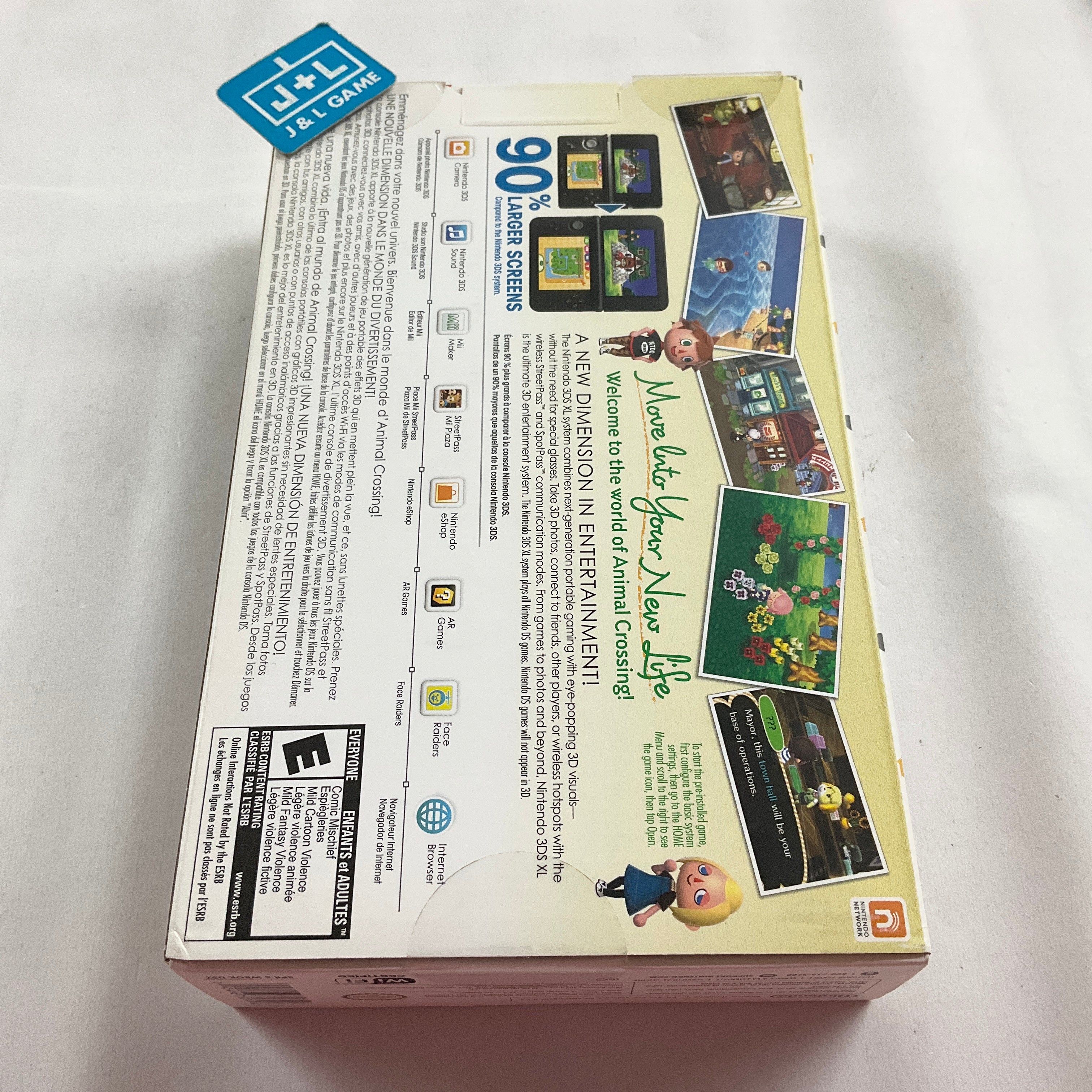 Nintendo 3DS XL Console (Animal Crossing Game Pre-Installed) - Nintendo 3DS Consoles Nintendo