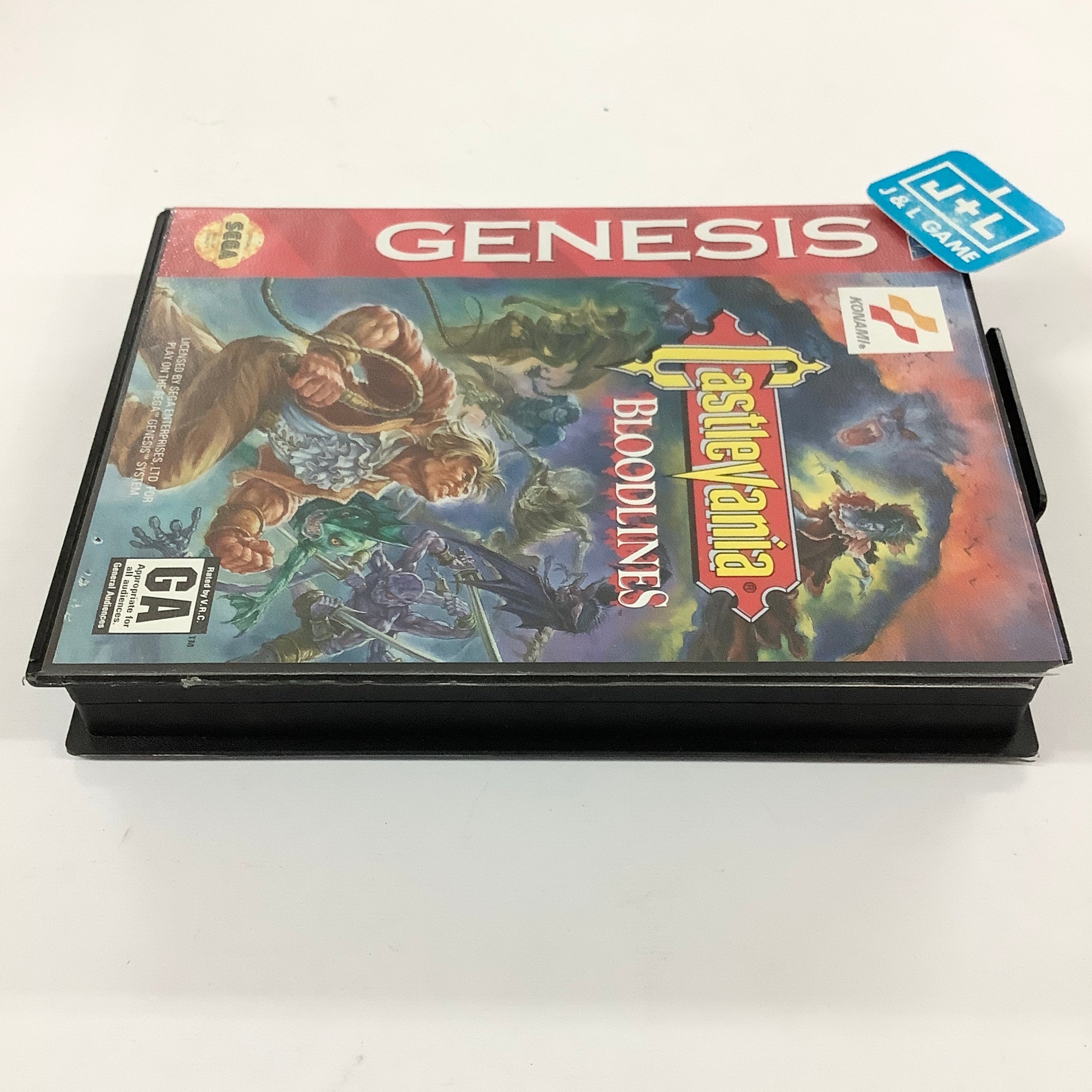 Castlevania: Bloodlines - (SG) SEGA Genesis  [Pre-Owned] Video Games Konami   