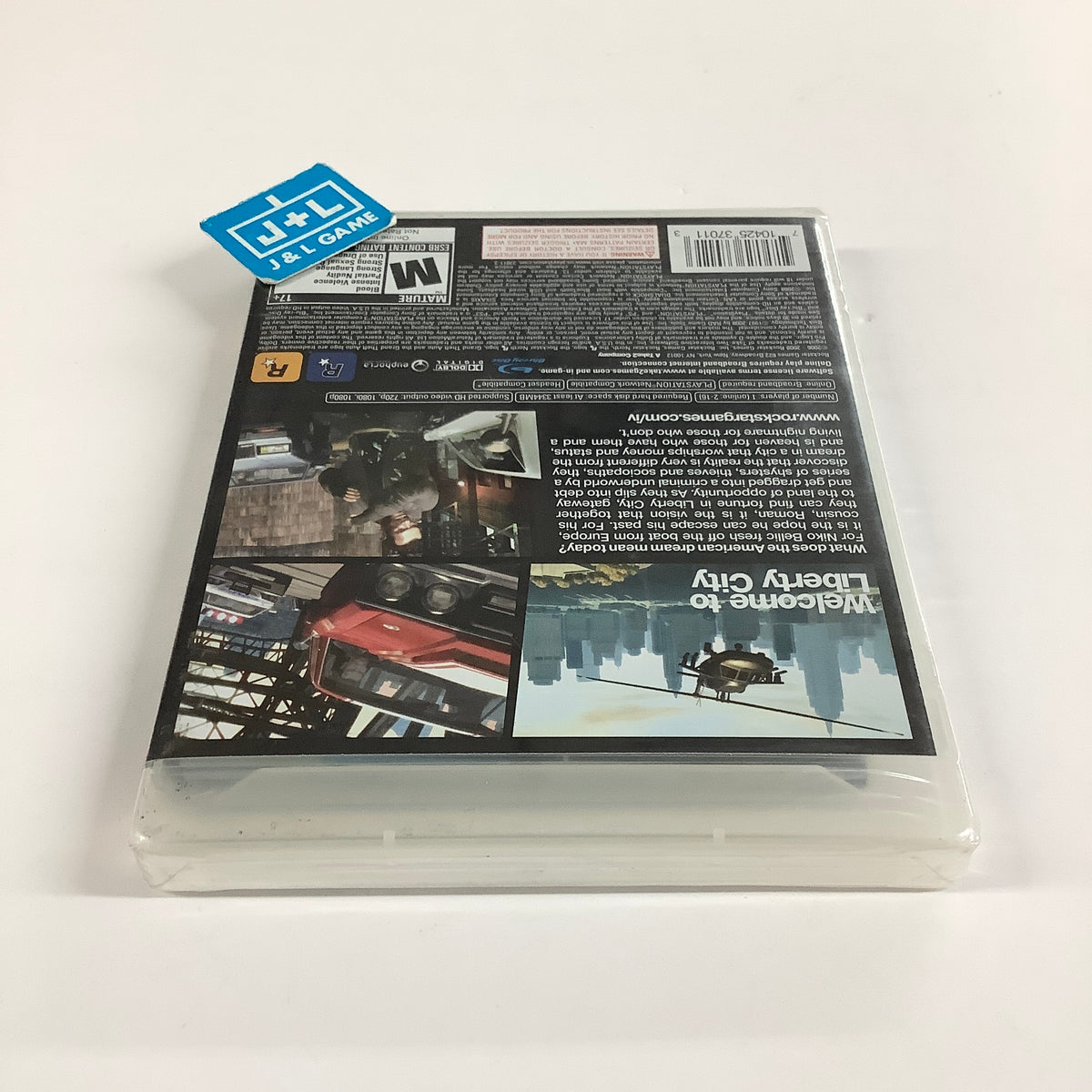 Grand Theft Auto IV - (PS3) PlayStation 3 Video Games Rockstar Games