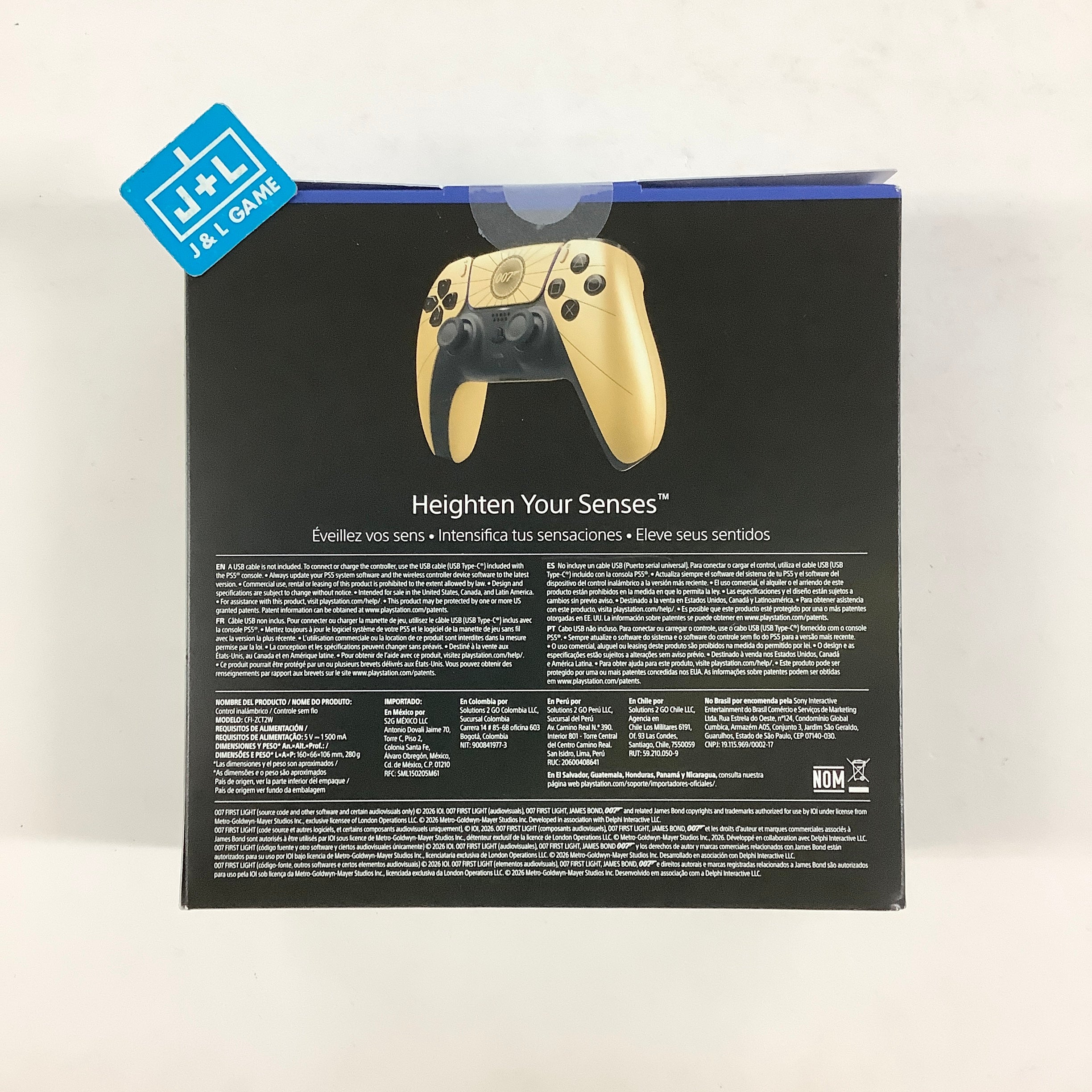 SONY PlayStation 5 DualSense Wireless Controller (007 First Light Limited Edition) - (PS5) PlayStation 5