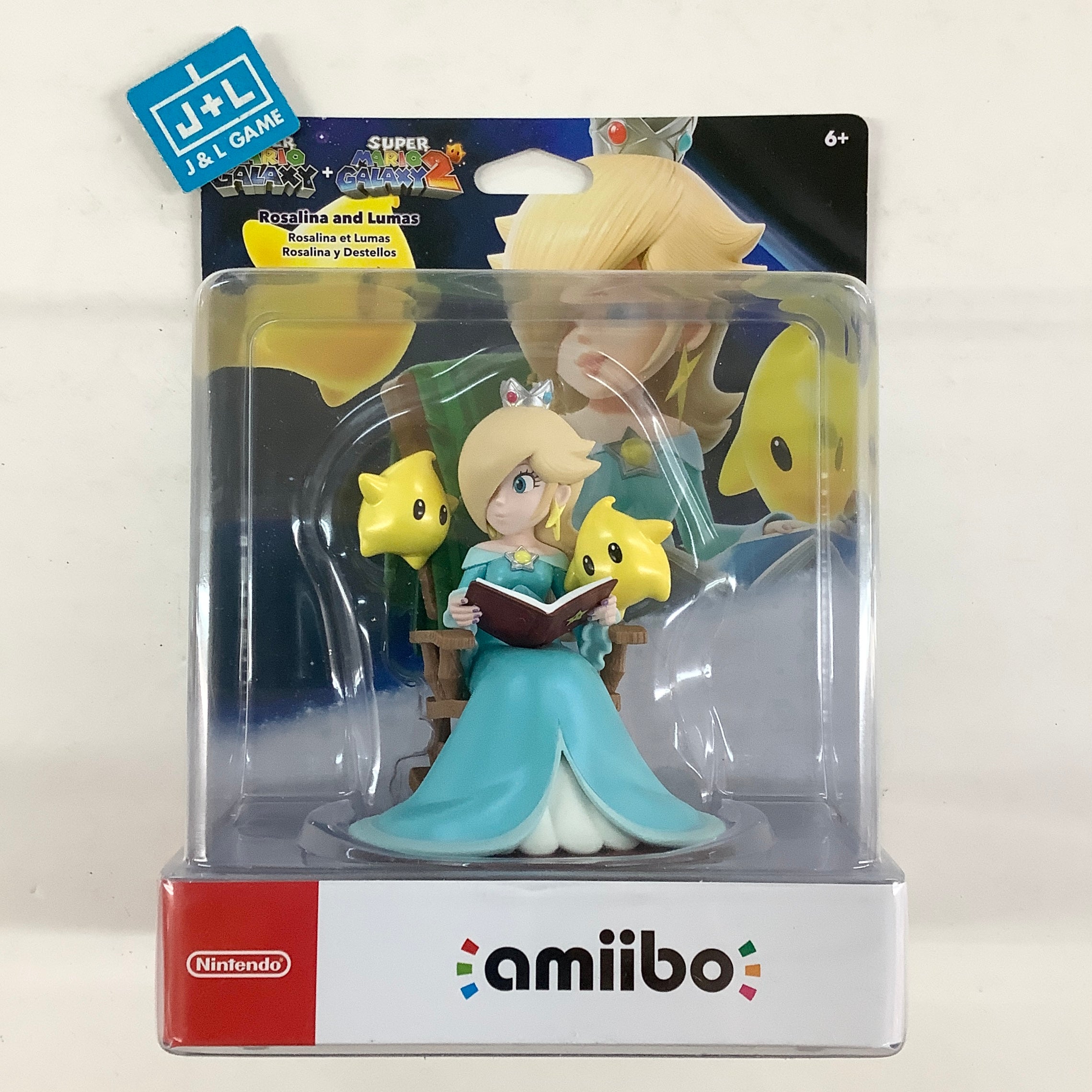 Rosalina and Lumas (Super Mario Galaxy + Super Mario Galaxy 2 Series) - Nintendo Amiibo Amiibo Nintendo