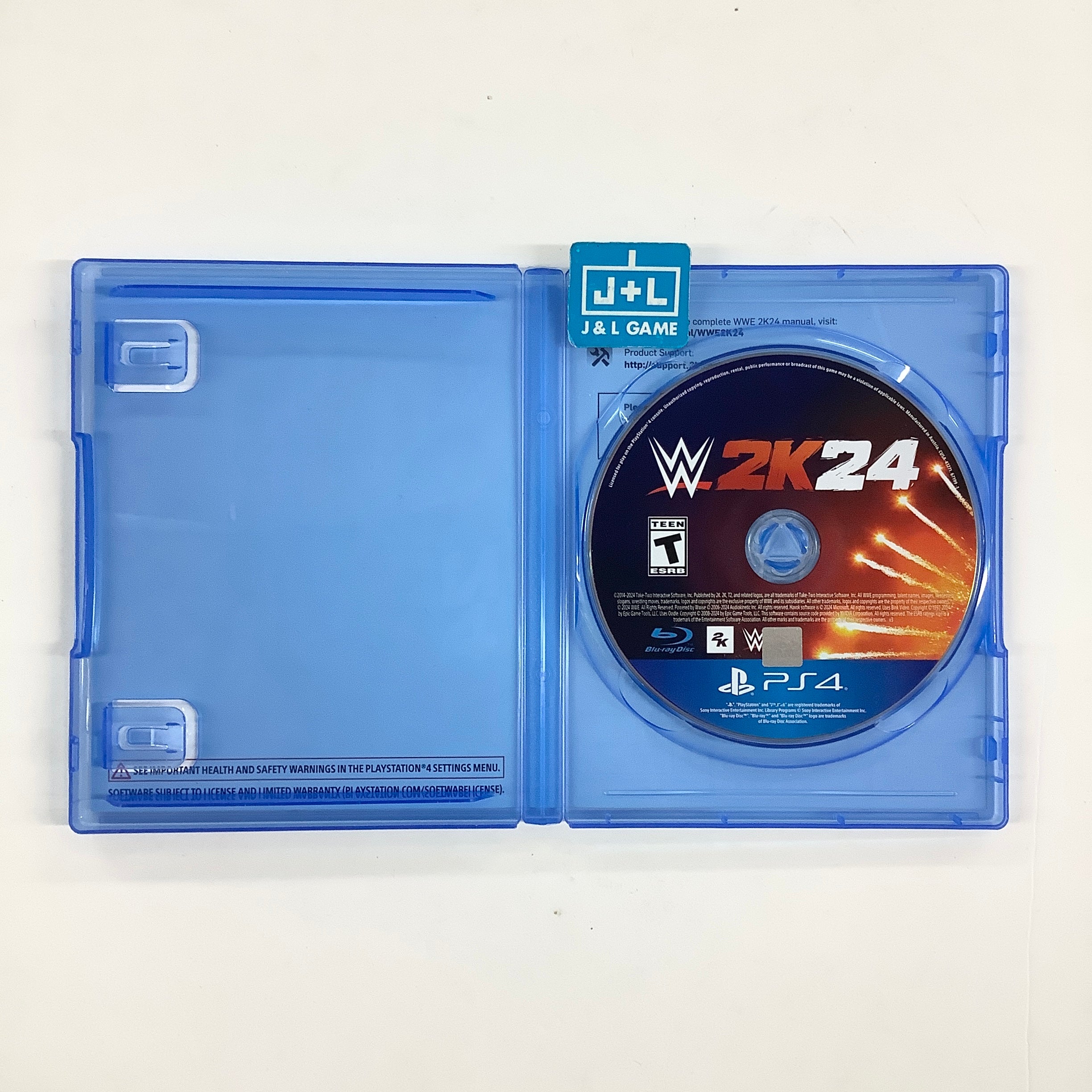 WWE 2K24 - (PS4) PlayStation 4 [Pre-Owned] Video Games 2K Games