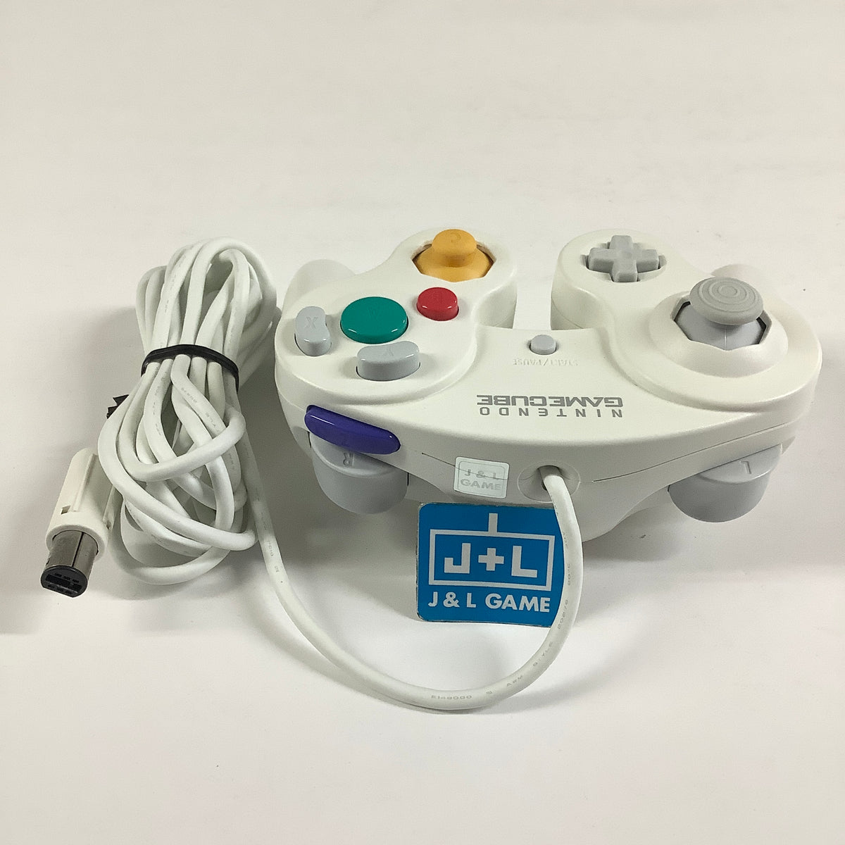 Nintendo GameCube Controller (White) - (GC) GameCube [Pre-Owned]