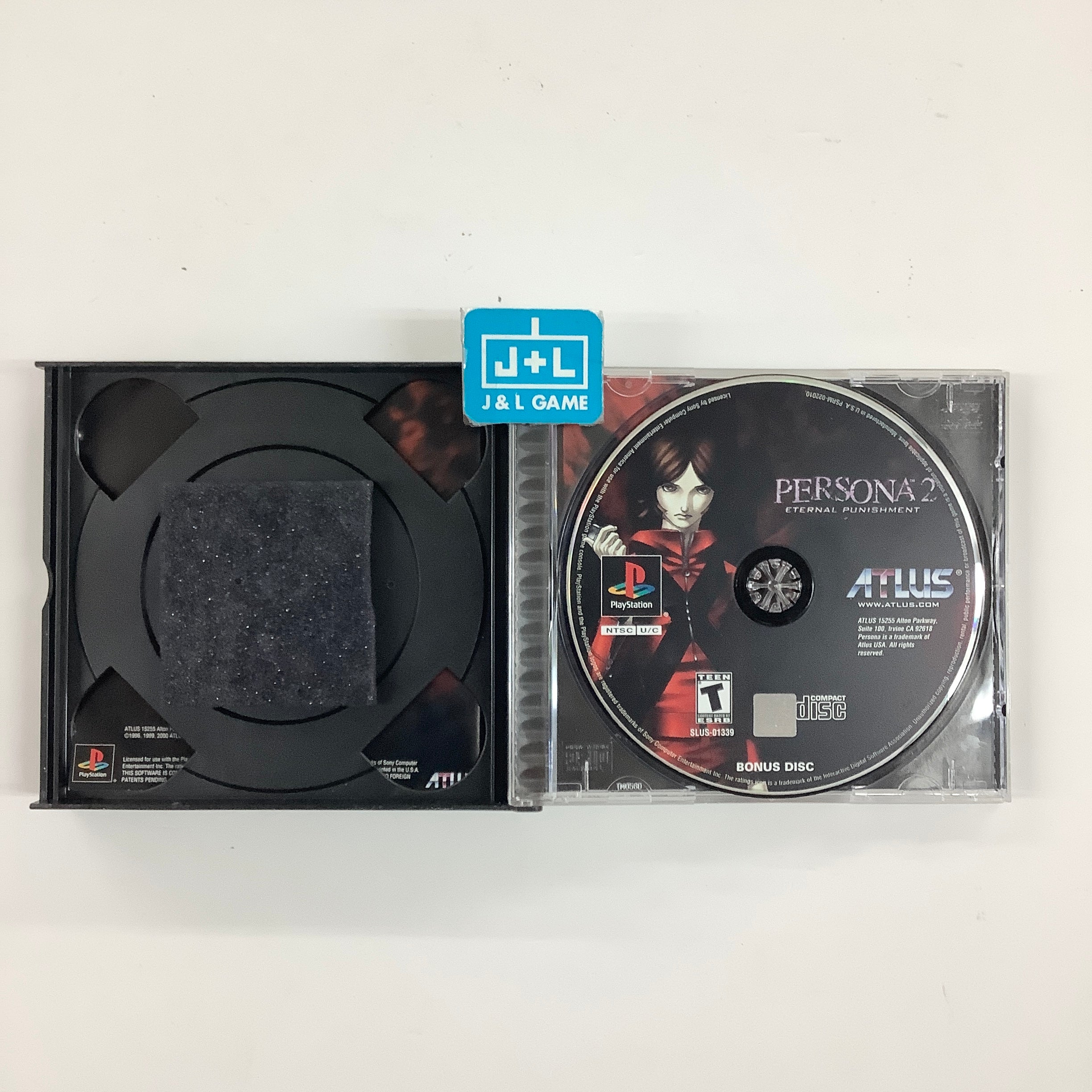 Persona 2: Eternal Punishment - (PS1) PlayStation 1 [Pre-Owned] Video Games Atlus