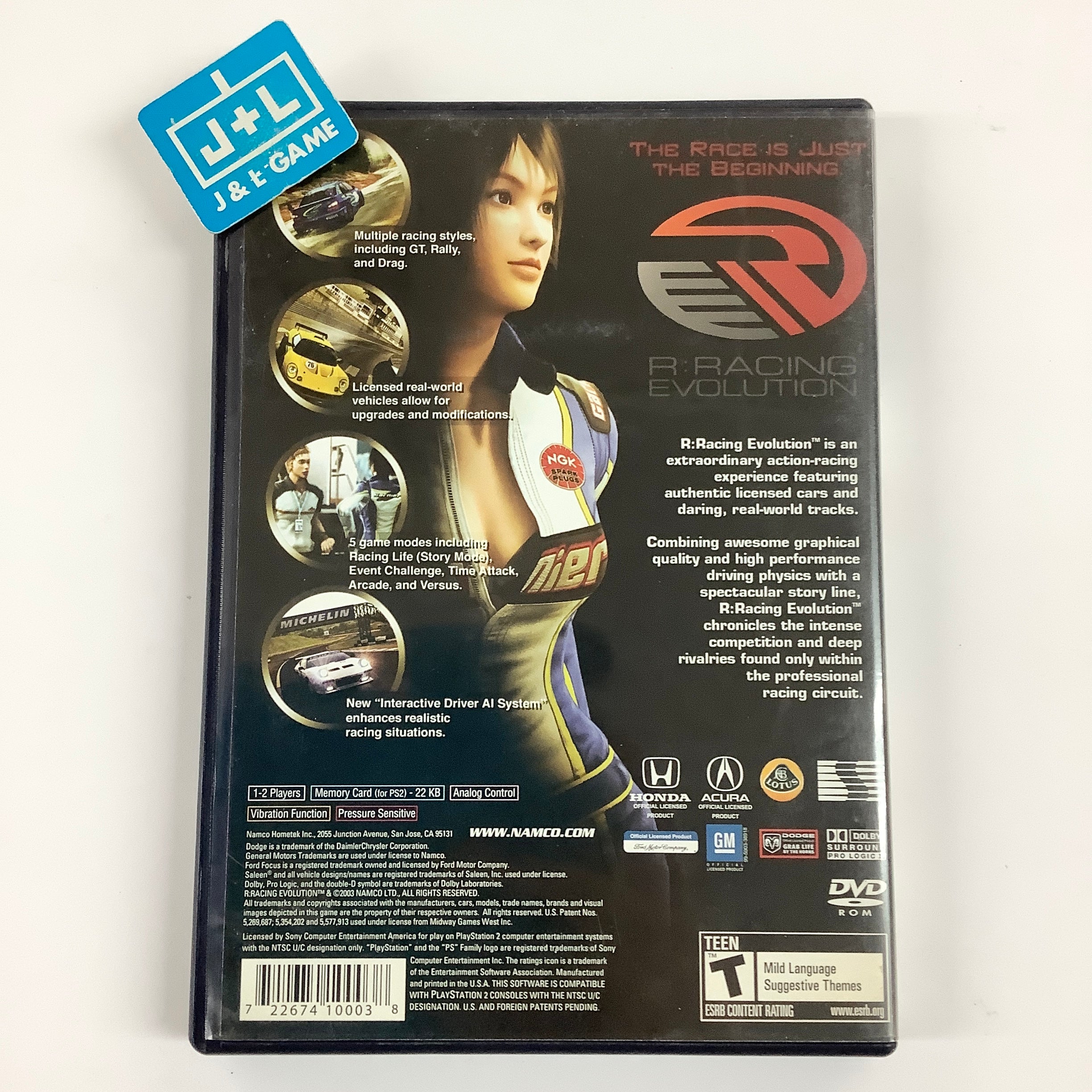 R: Racing Evolution - (PS2) PlayStation 2 [Pre-Owned] Video Games Namco