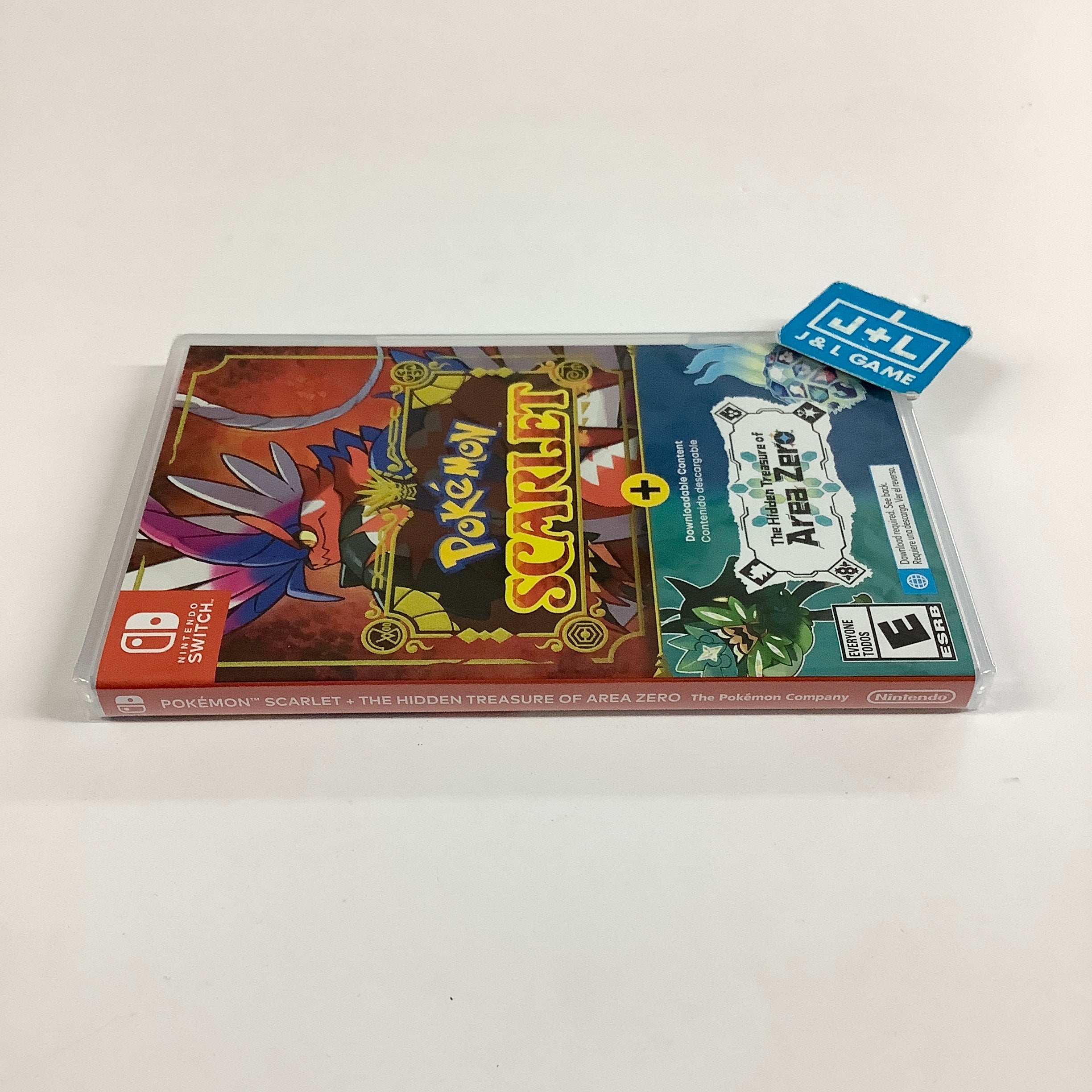 Pokémon Scarlet + The Hidden Treasure of Area Zero Bundle - (NSW) Nintendo Switch Video Games Nintendo