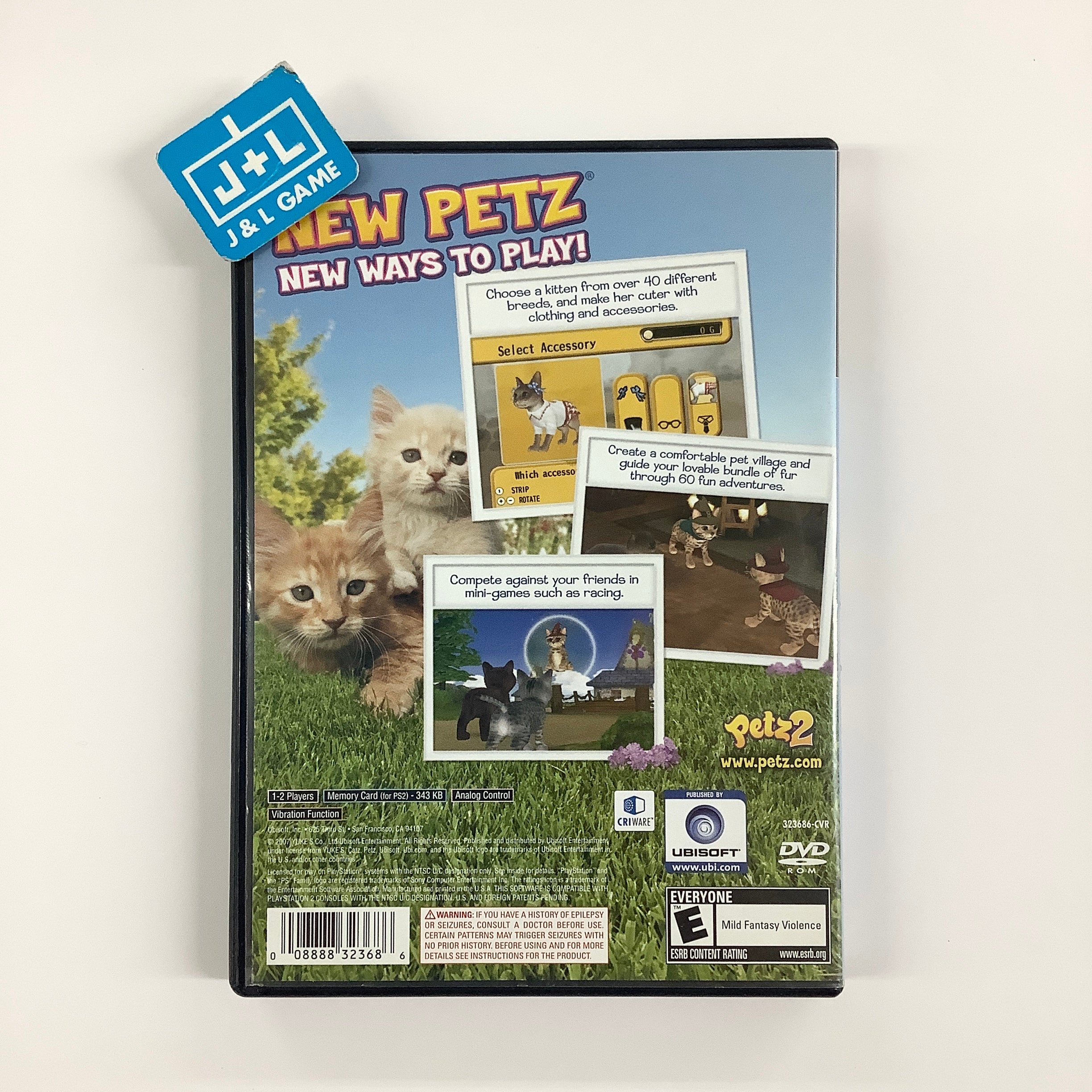 Petz: Catz 2 - (PS2) PlayStation 2 [Pre-Owned] Video Games Ubisoft