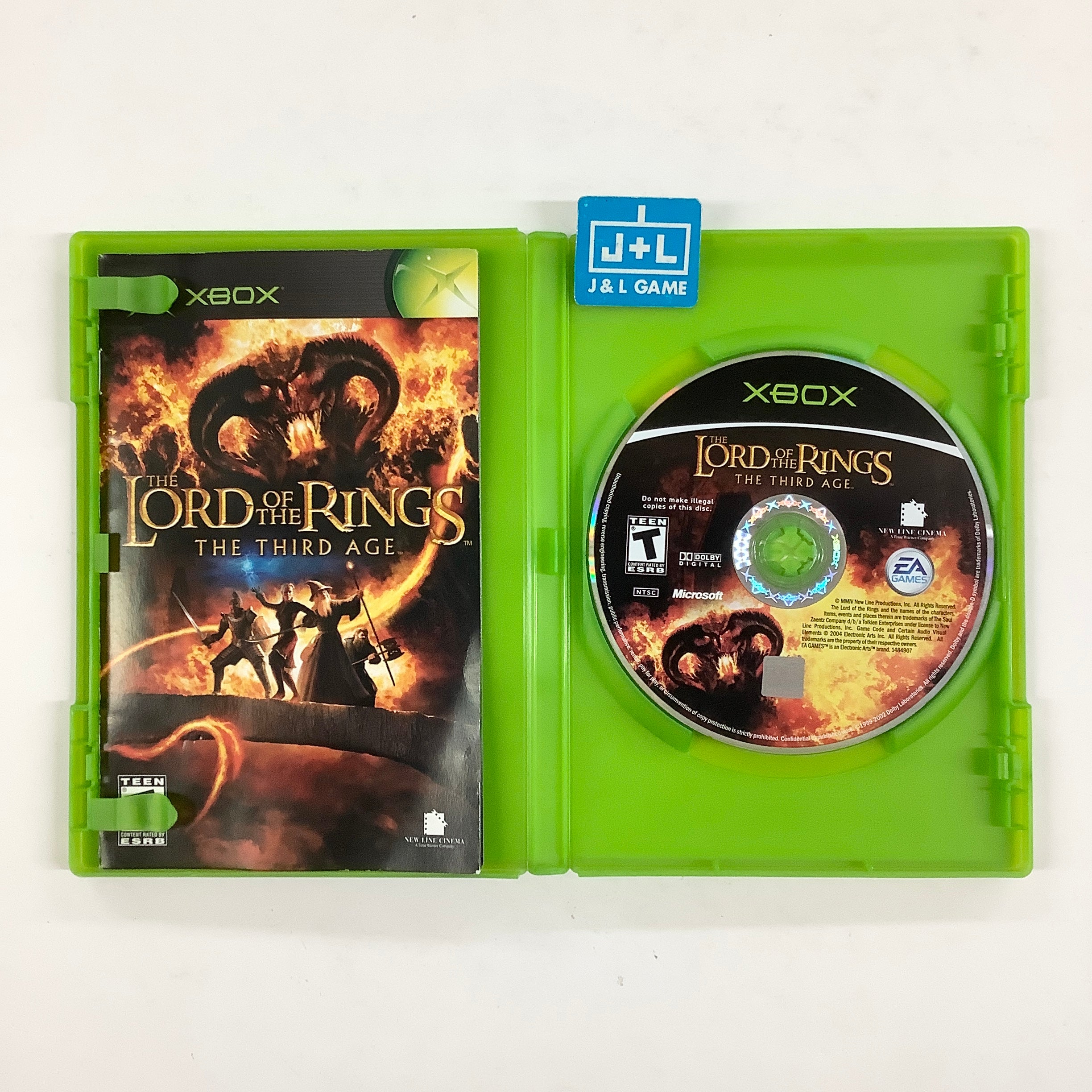 The Lord of the Rings: The Third Age - (XB) Xbox [Pre-Owned] Video Games EA Games