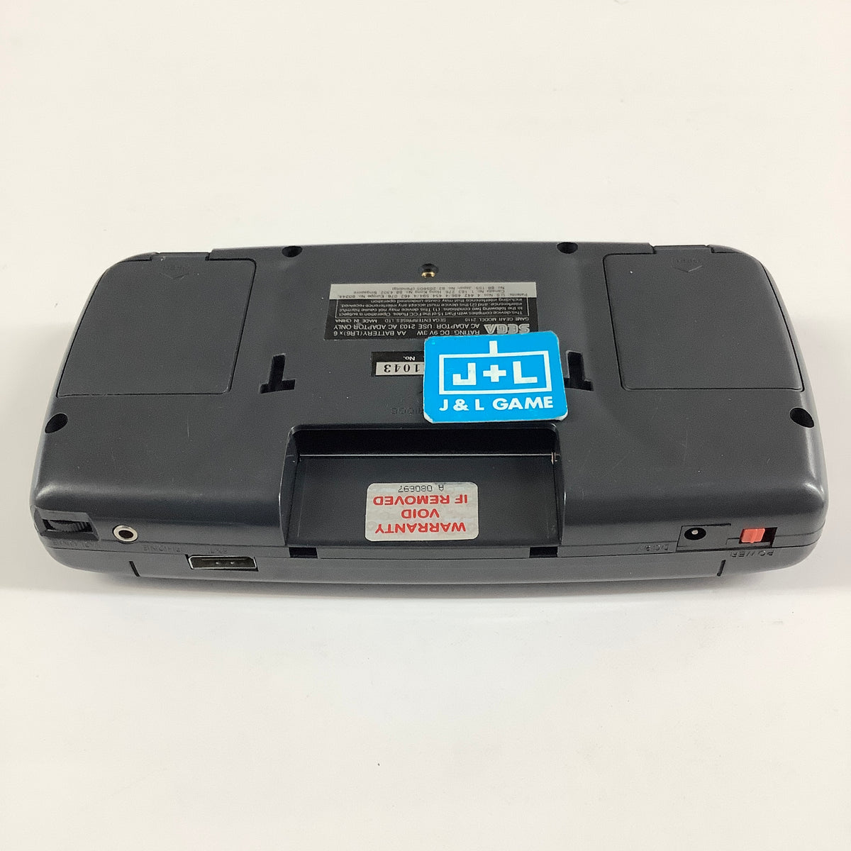 Sega Game Gear Portable Video Game System (Black) - (SGG) SEGA GameGear [Pre-Owned]