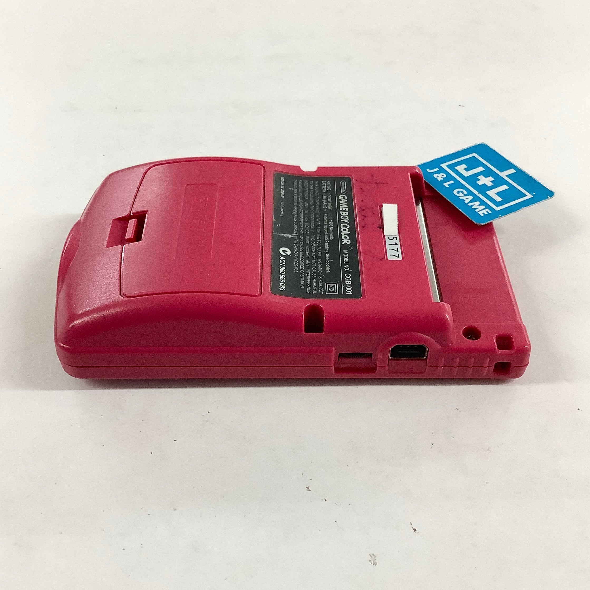 Nintendo Game Boy Color Console (Berry) - (GBC) Game Boy Color [Pre-Owned] Consoles Nintendo