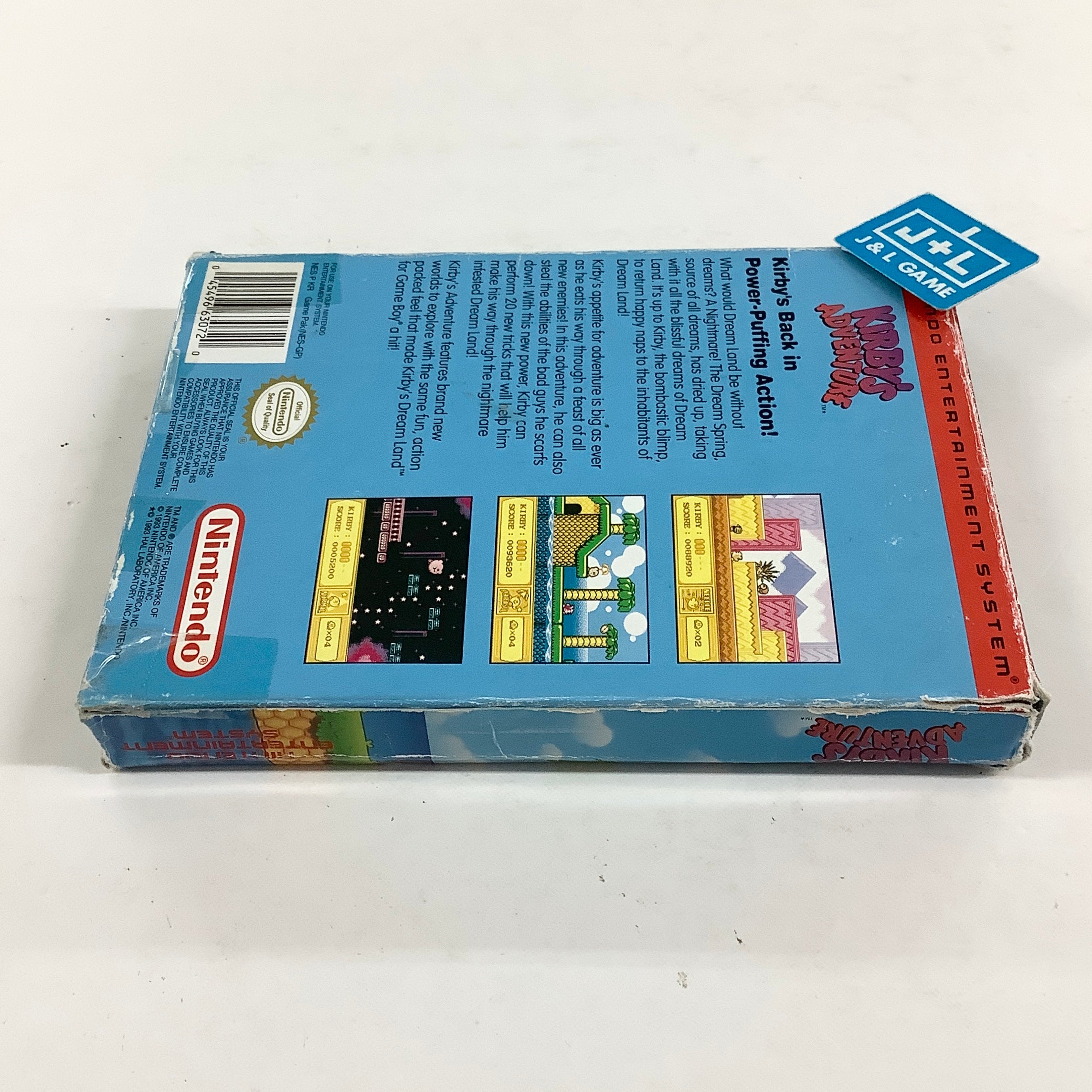 Kirby's Adventure - (NES) Nintendo Entertainment System [Pre-Owned] Video Games Nintendo