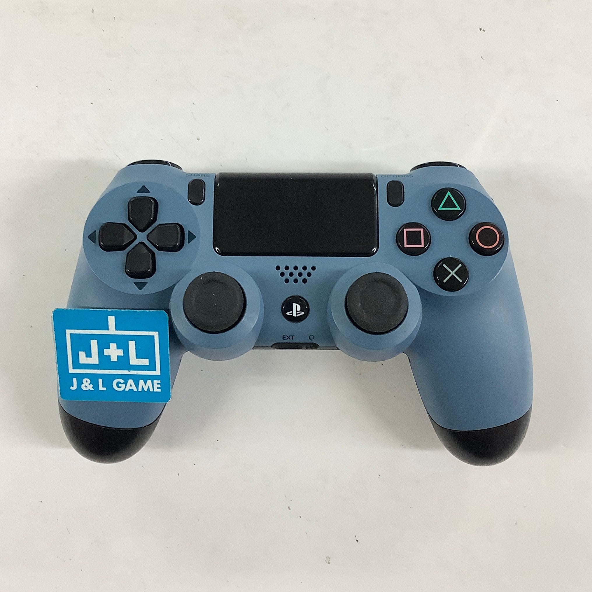 Sony DualShock 4 Wireless Controller (Uncharted 4 Gray/Blue) - (PS4) PlayStation 4 [Pre-Owned] Accessories Sony