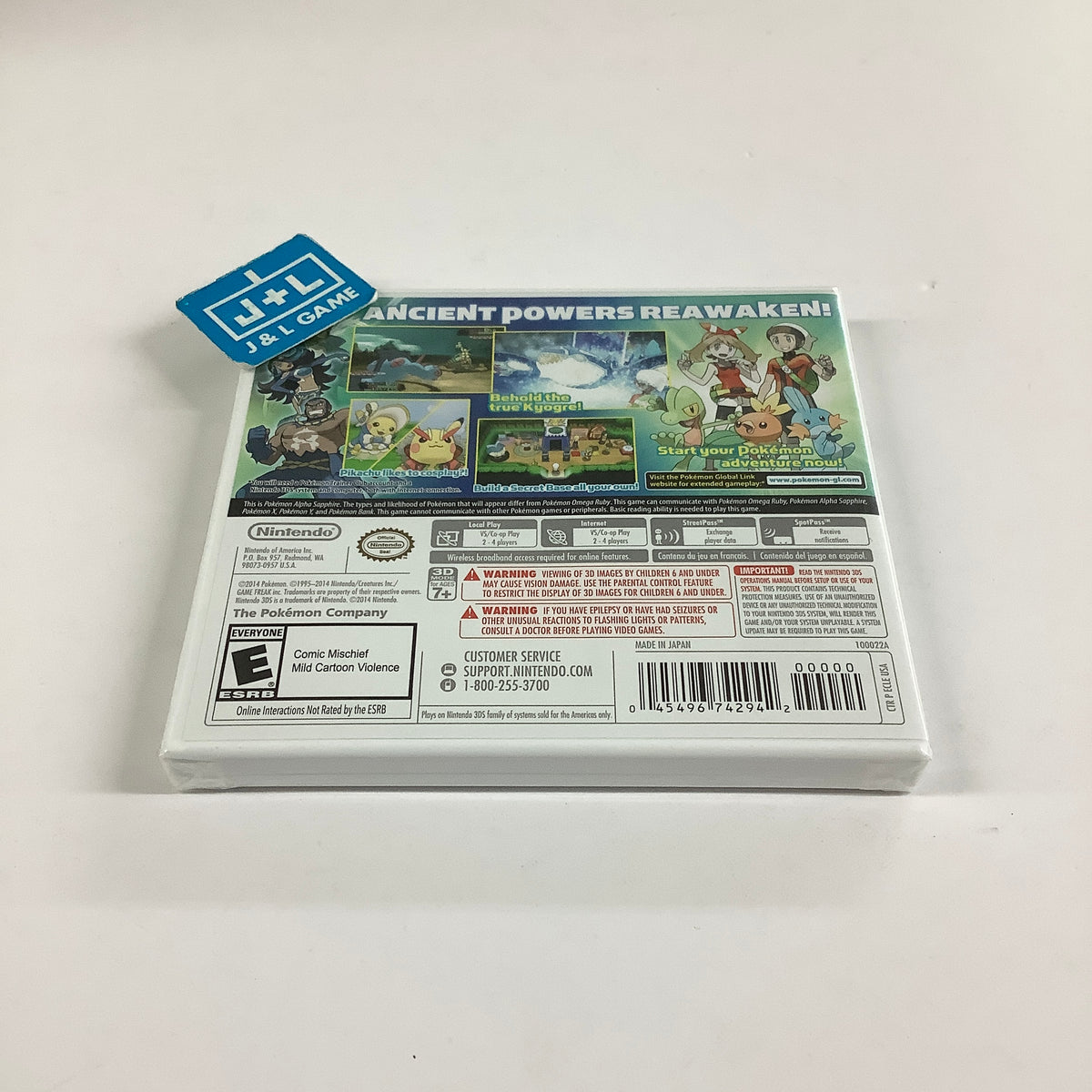 Pokemon Alpha Sapphire - Nintendo 3DS Video Games Nintendo