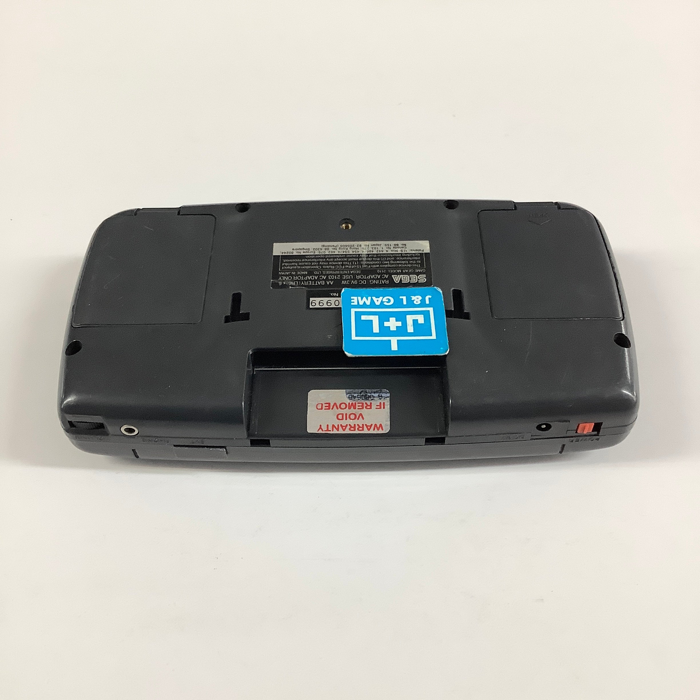 Sega Game Gear Portable Video Game System (Black) - (SGG) SEGA GameGear [Pre-Owned]