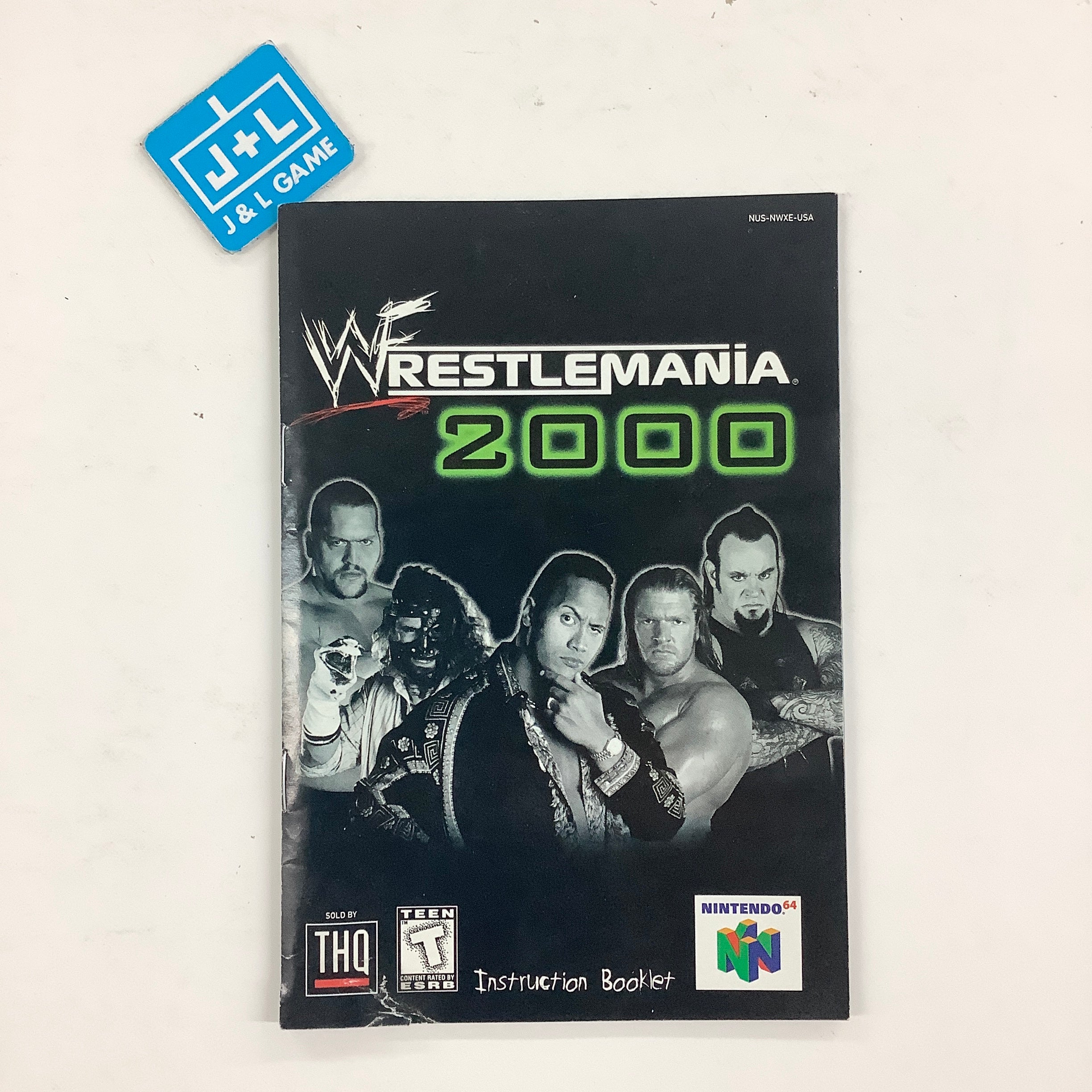WWF WrestleMania 2000 - (N64) Nintendo 64 [Pre-Owned]