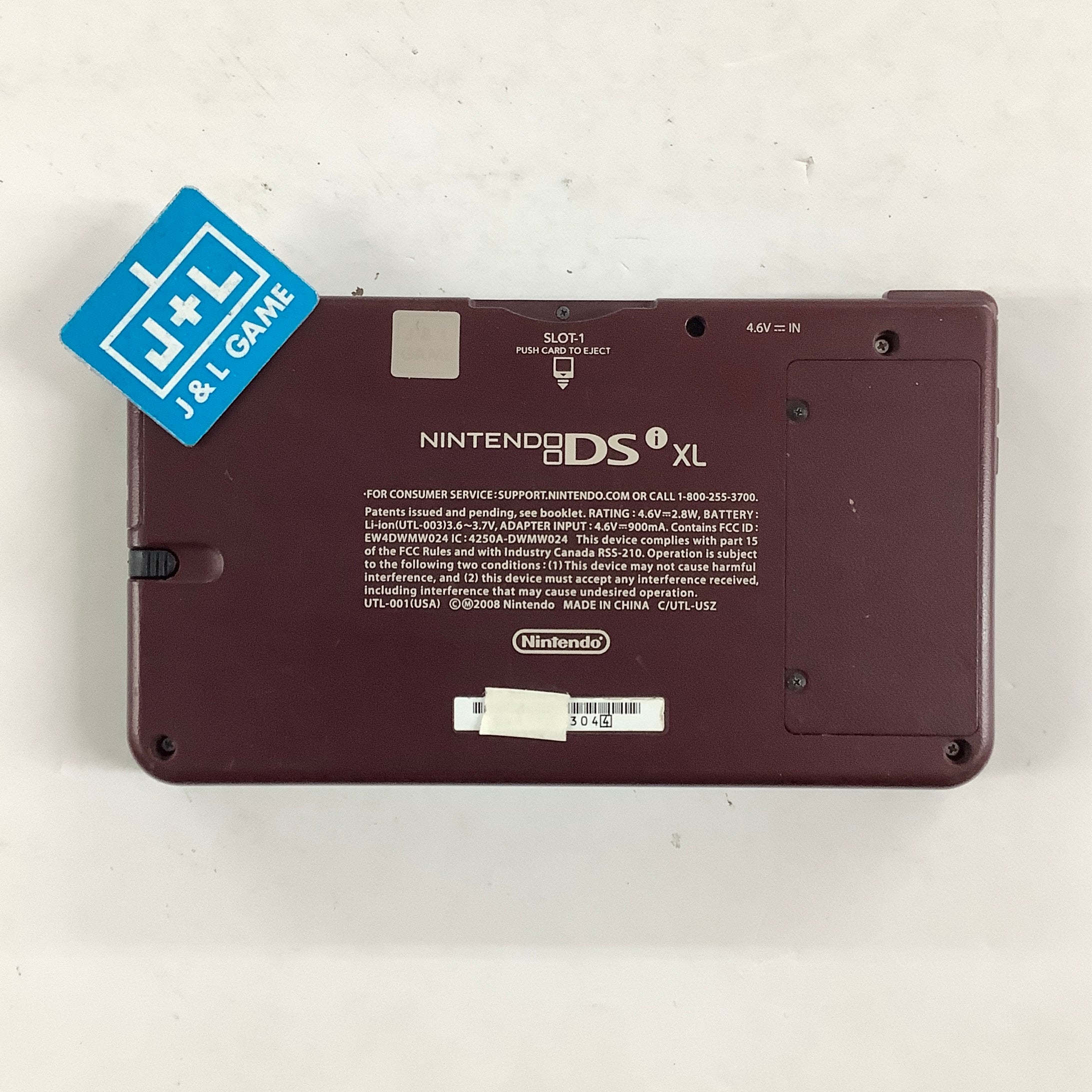 Nintendo DSi XL Console (Burgundy) - (NDS) Nintendo DS [Pre-Owned] Consoles Nintendo