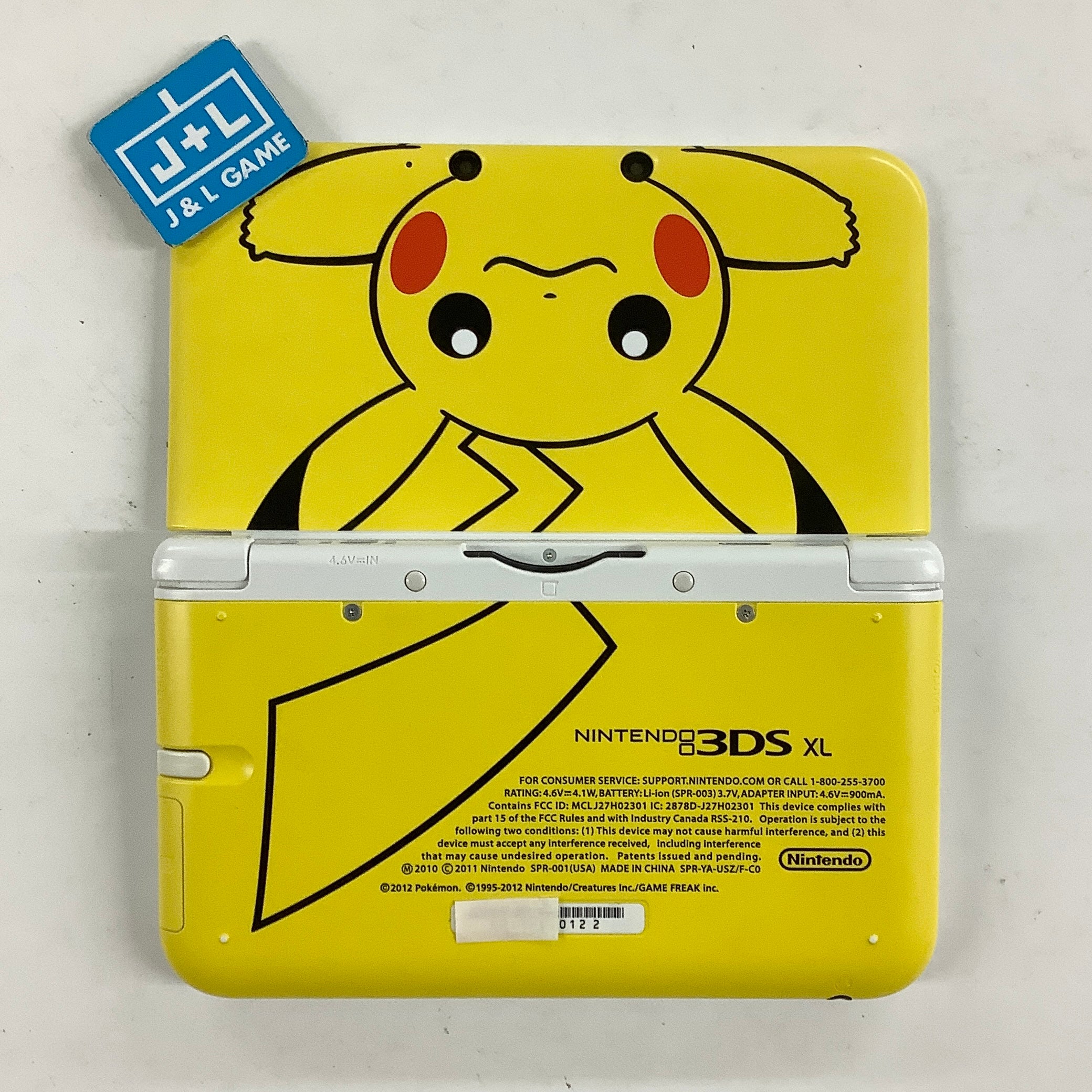 Nintendo 3DS XL Console (Yellow Pikachu Edition) - Nintendo 3DS [Pre-Owned]