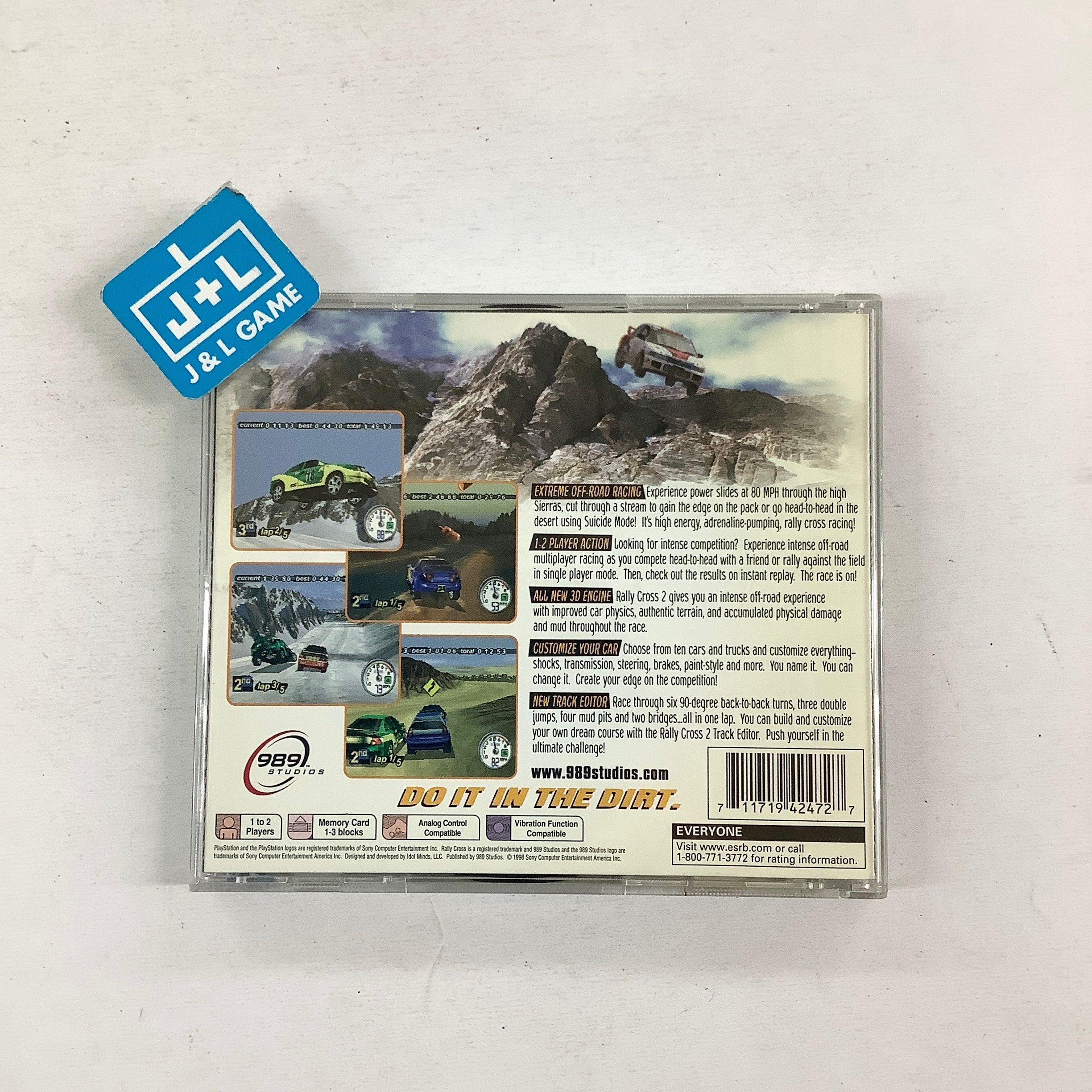Rally Cross 2 - (PS1) PlayStation 1 [Pre-Owned] Video Games PlayStation