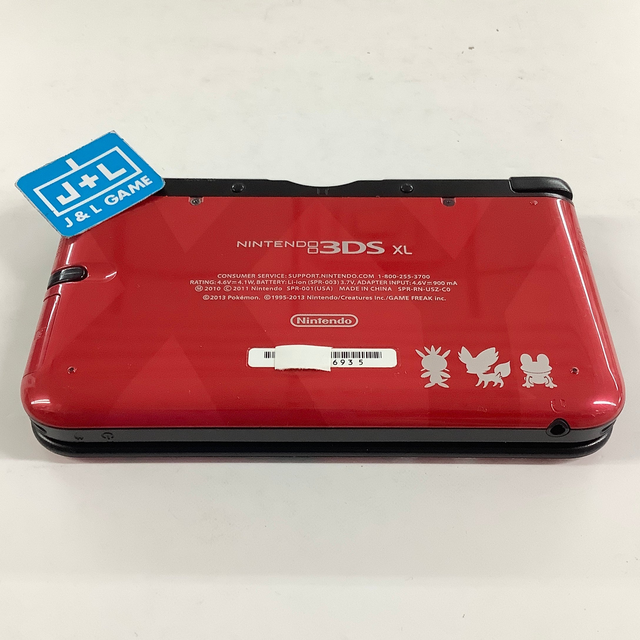 Nintendo 3DS XL (Pokemon XY Red) - Nintendo 3DS [Pre-Owned] Consoles Nintendo