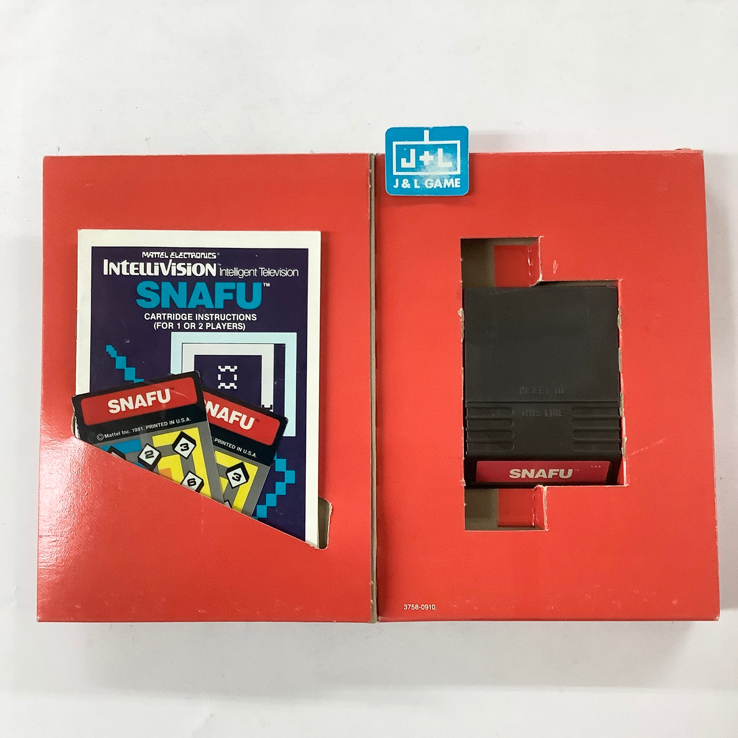 SNAFU - (INTV) Intellivision [Pre-Owned] Video Games Intellivision   