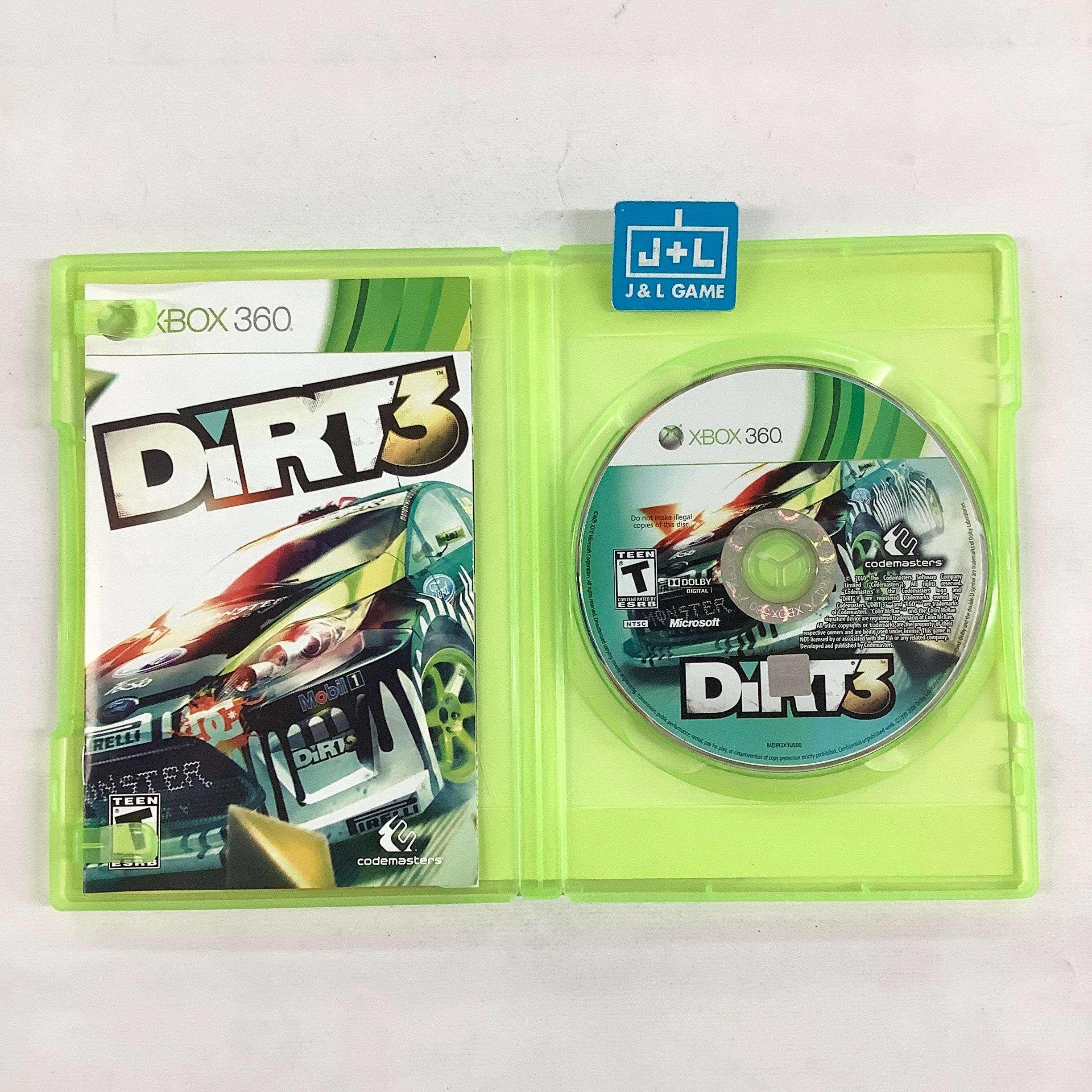 【中古】 DiRT 3 輸入版 - Xbox360 DiRT 3 - Xbox 360 [Pre-Owned] | J&L Game