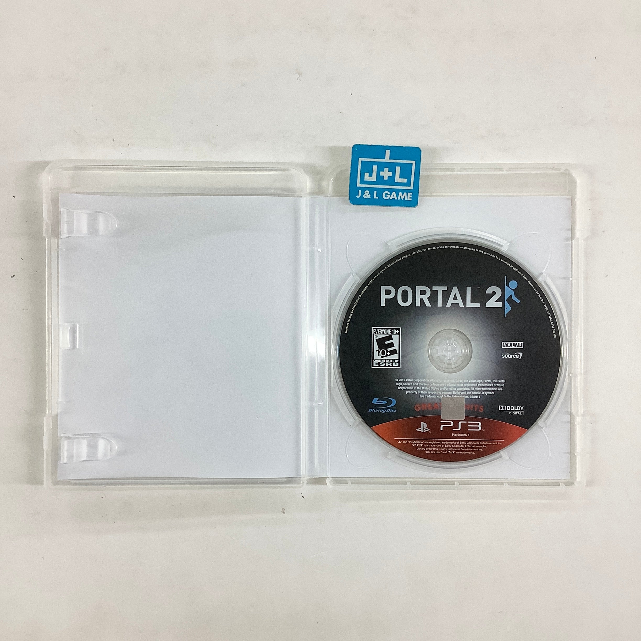 Portal 2 (Greatest Hits) - (PS3) PlayStation 3 [Pre-Owned] Video Games Valve Software