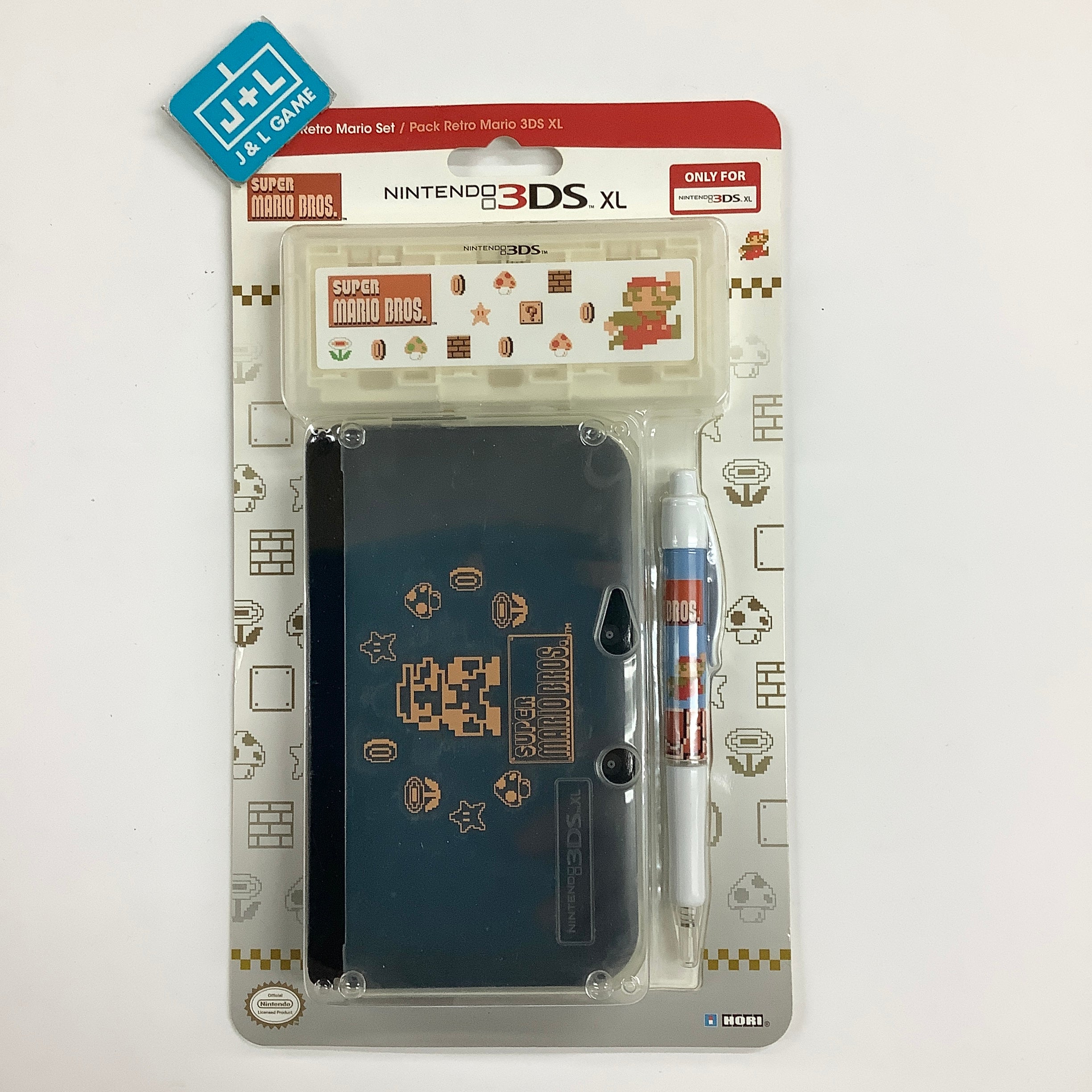 Hori Nintendo 3DS XL Retro Mario Set - Nintendo 3DS ACCESSORIES HORI