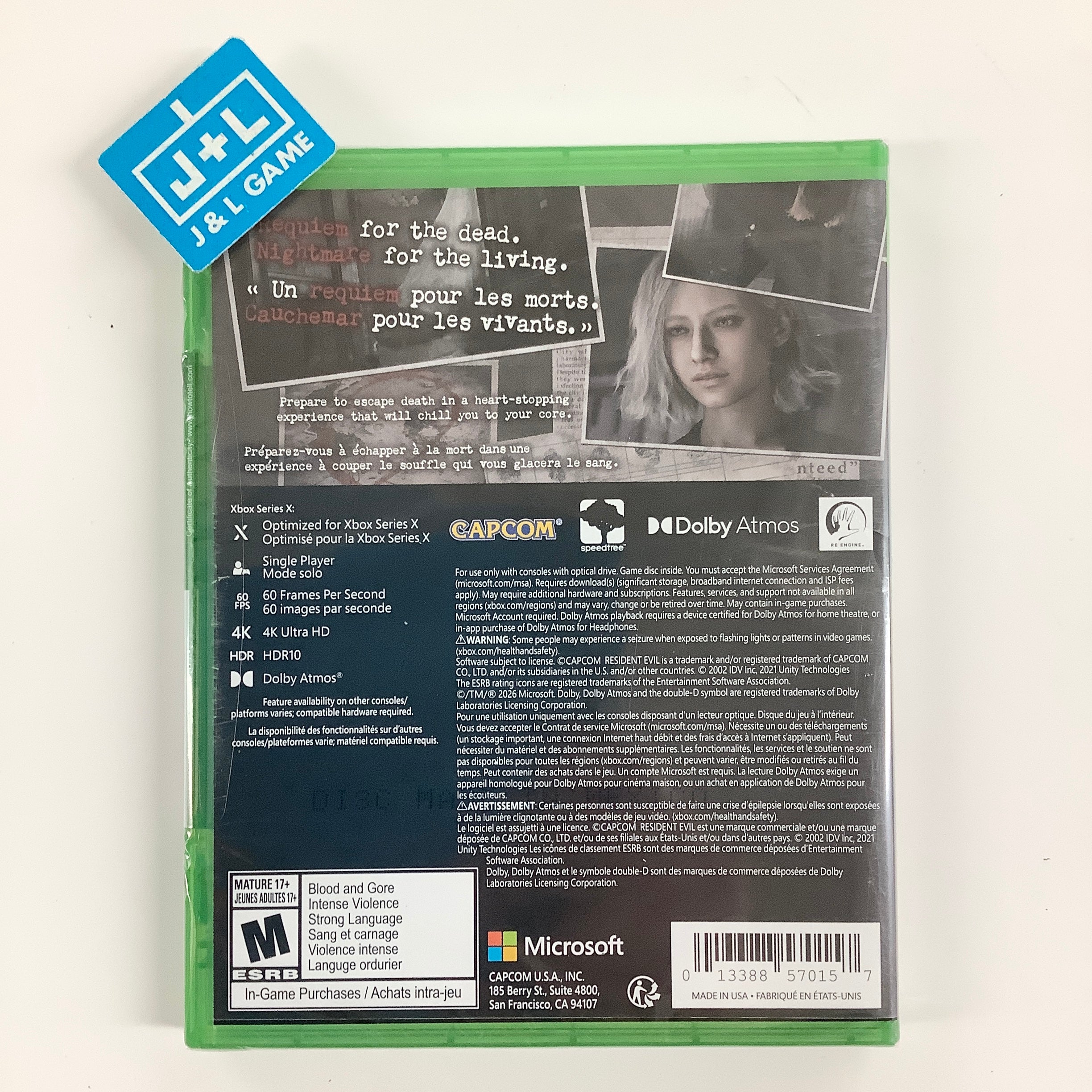 Resident Evil Requiem - (XSX) Xbox Series X Video Games Capcom