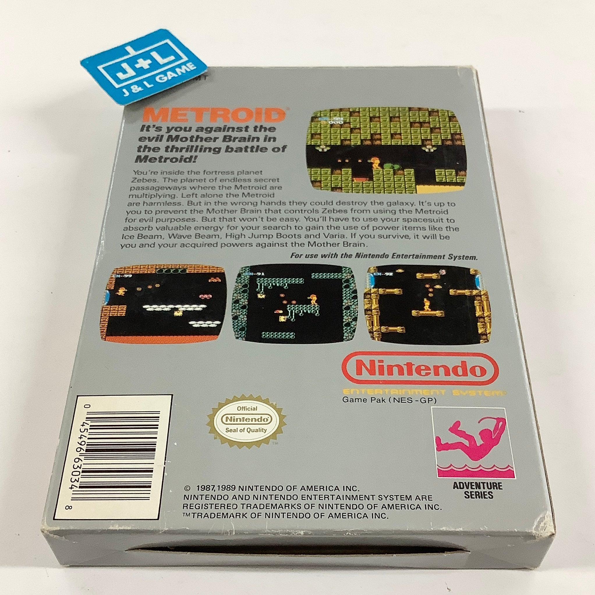Metroid - (NES) Nintendo Entertainment System [Pre-Owned]