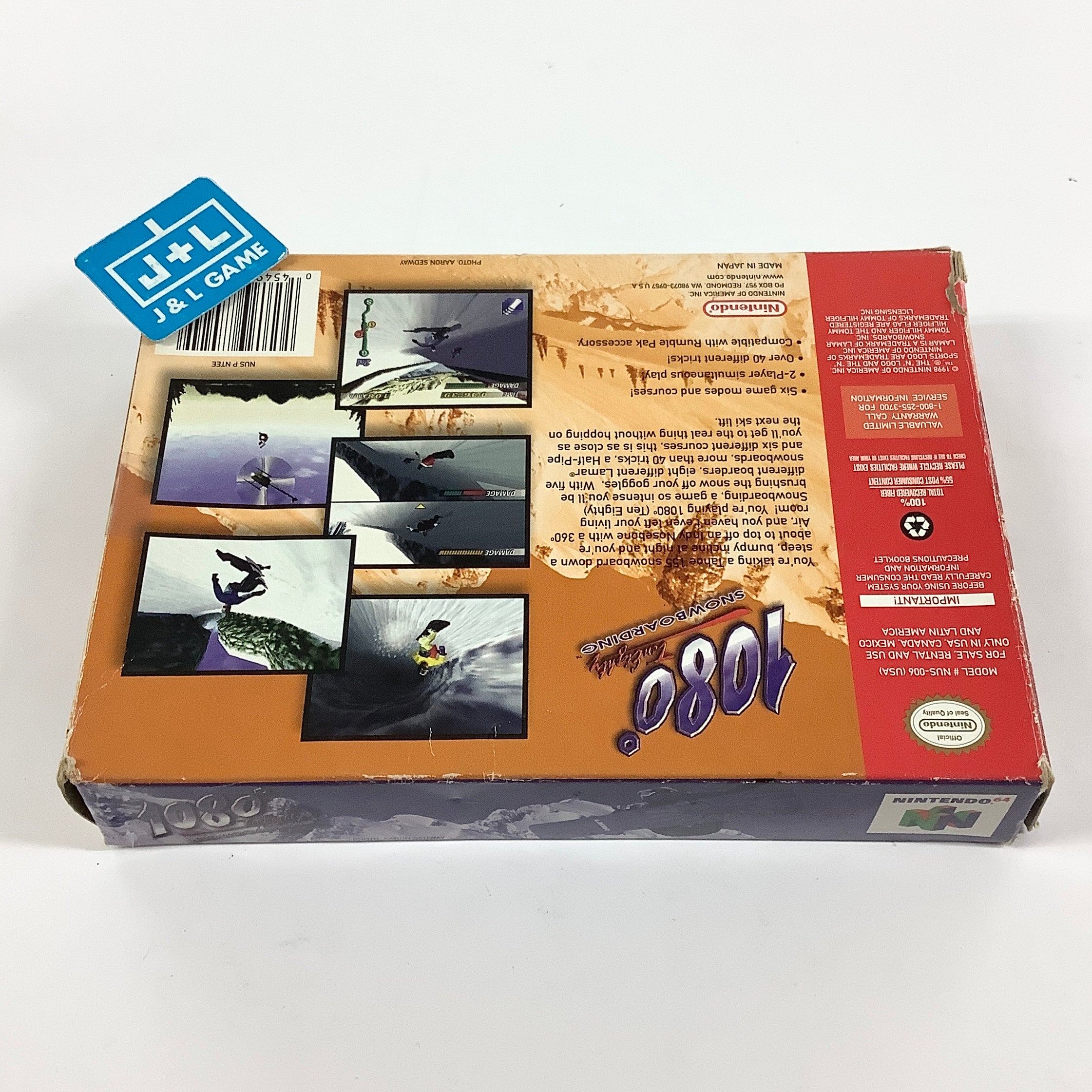 1080: TenEighty Snowboarding - (N64) Nintendo 64 [Pre-Owned] Video Games Nintendo