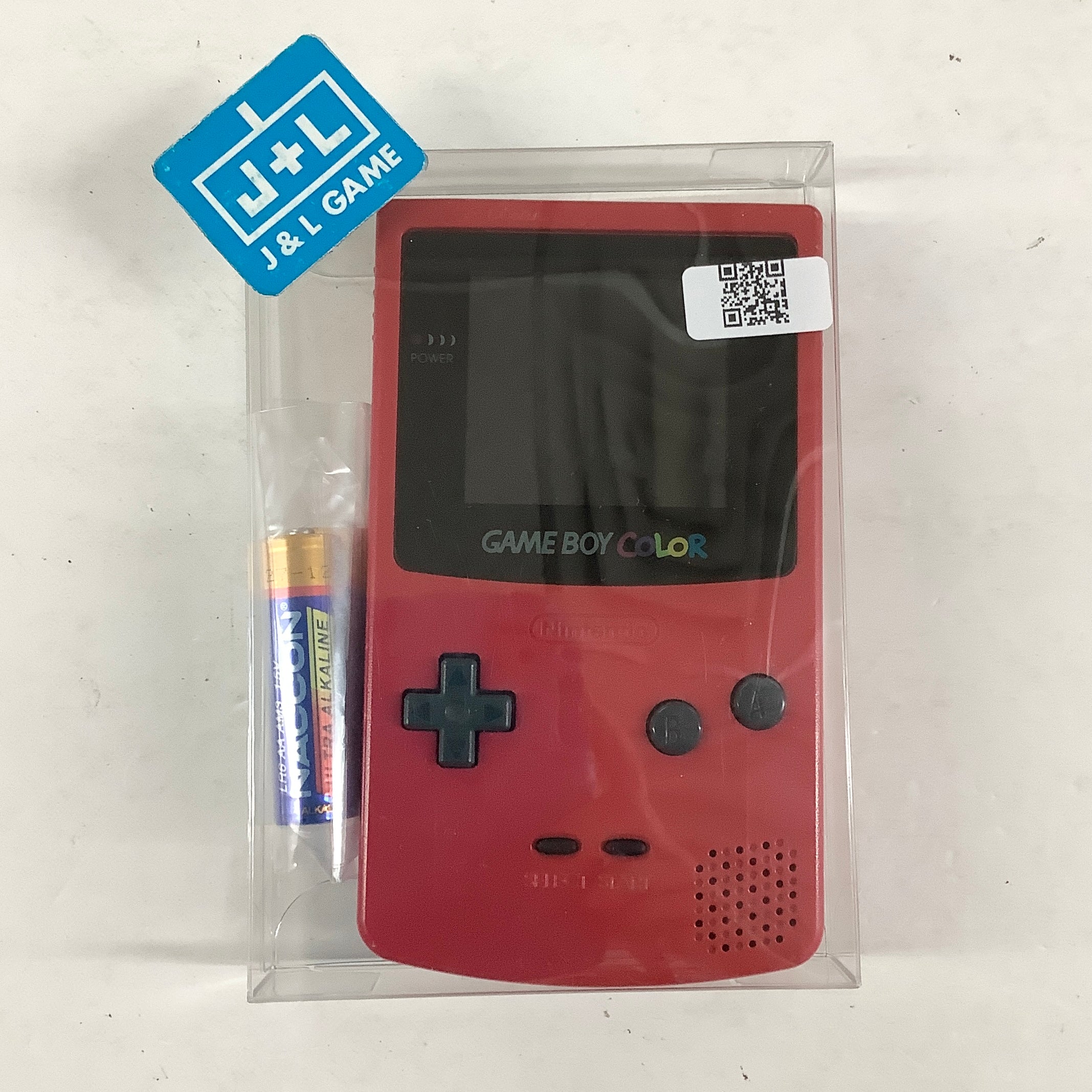 Nintendo Game Boy Color Console (Berry with Backlight) - (GBC) Game Boy Color [Pre-Owned]