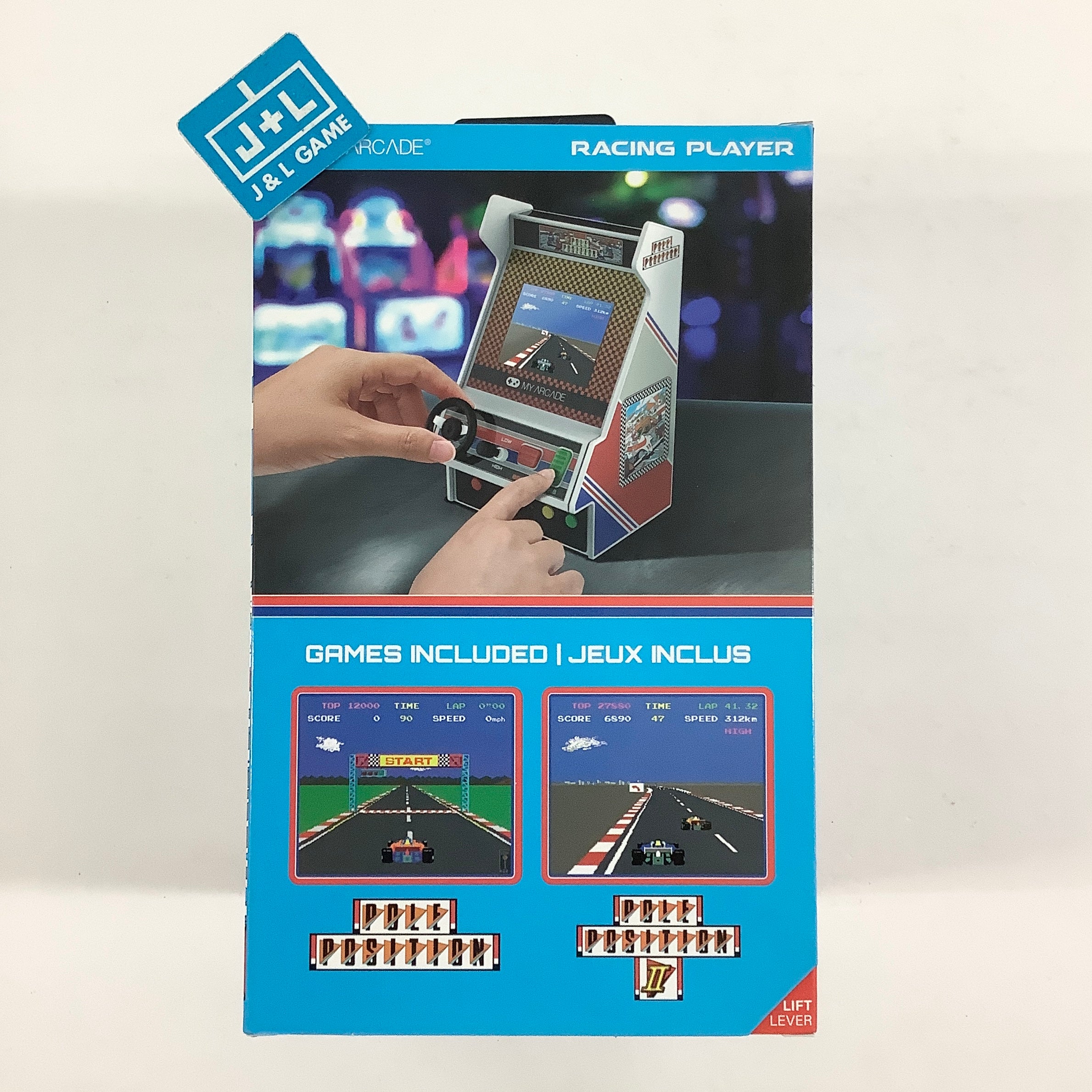 My Arcade Racing Player: Retro Mini Arcade Game Console with 2 Games - Toys CONSOLE My Arcade