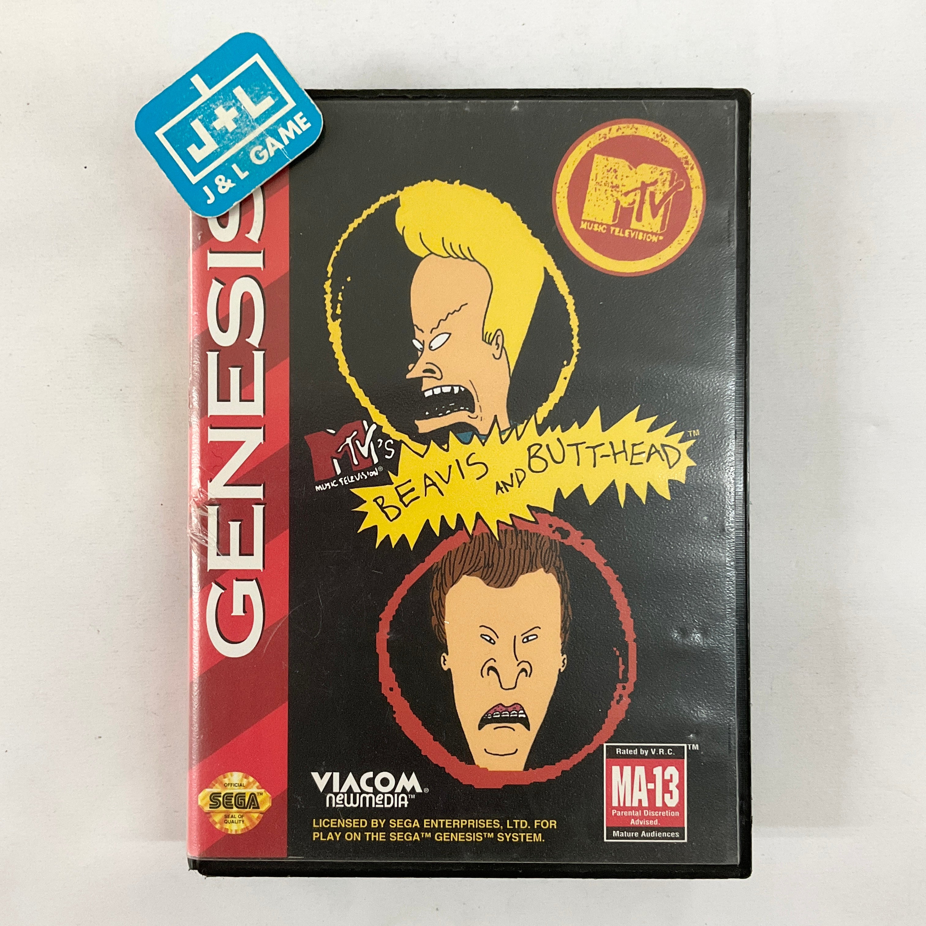 MTV's Beavis and Butt-head - (SG) SEGA Genesis [Pre-Owned] Video Games Viacom New Media   